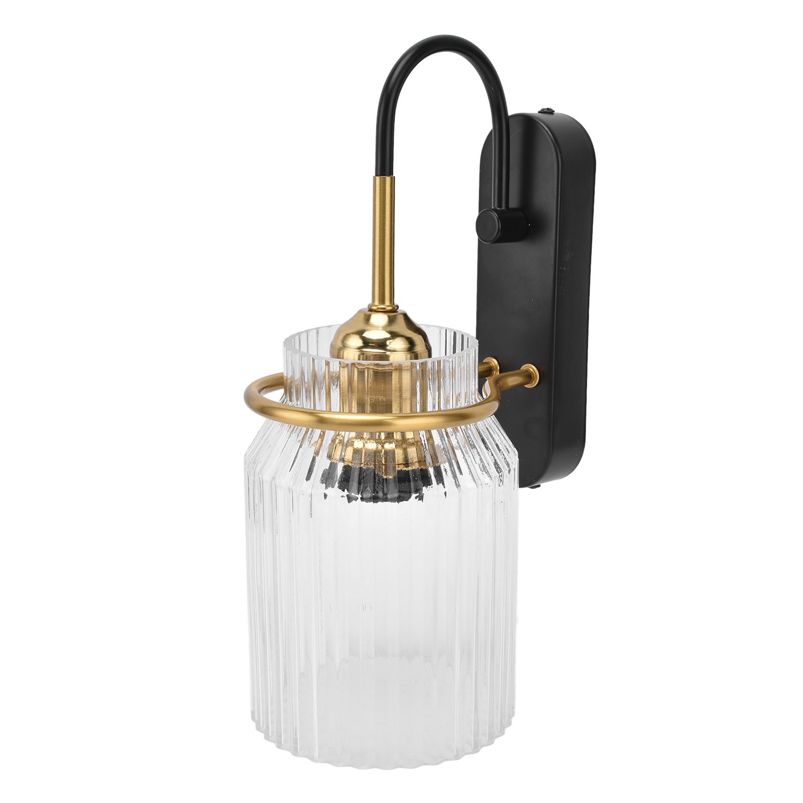 E26/E27 Wall Light Retro Glass Lampshade Wall Sconce Lamp for Bedroom Headboard Living Room110V‑240V - Image 3