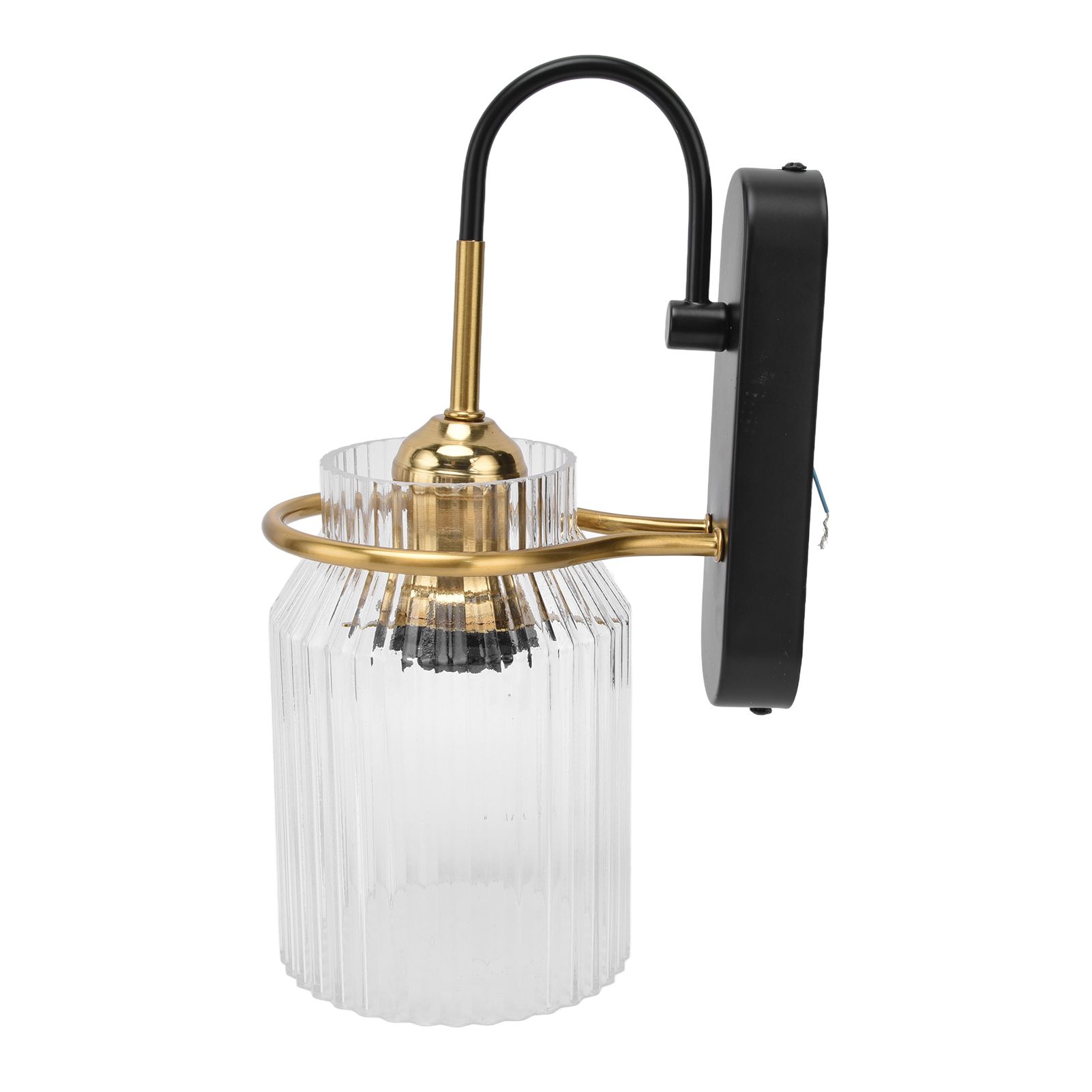 E26/E27 Wall Light Retro Glass Lampshade Wall Sconce Lamp for Bedroom Headboard Living Room110V‑240V - Image 7