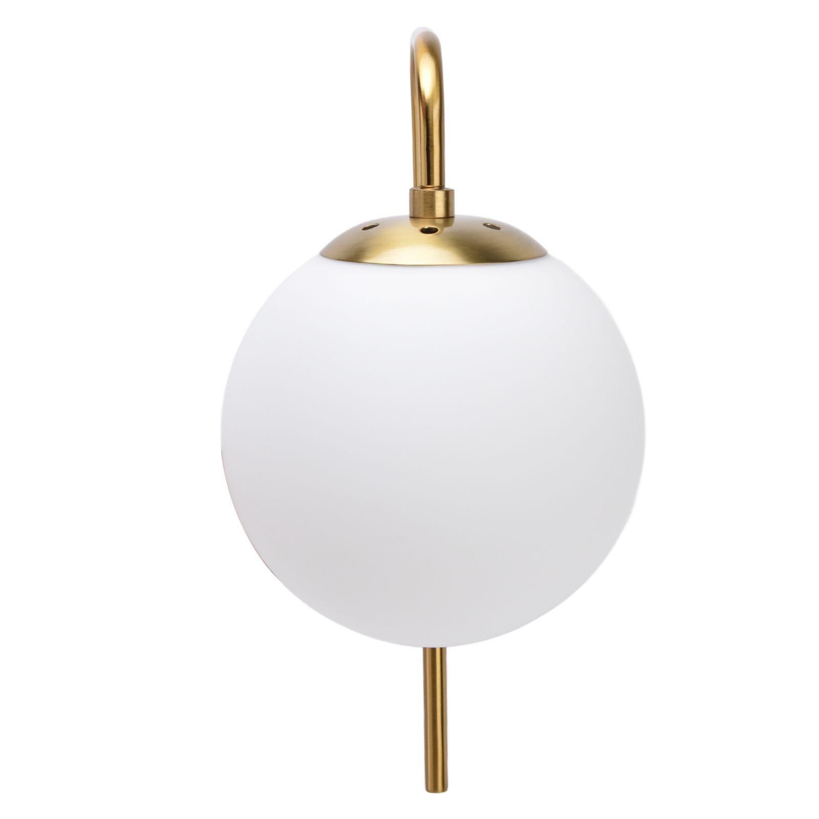 Nordic Modern E27 Glass Ball LED Wall Light Frosted Texture Round Bedroom Wall Lamp 110‑240V - Image 4