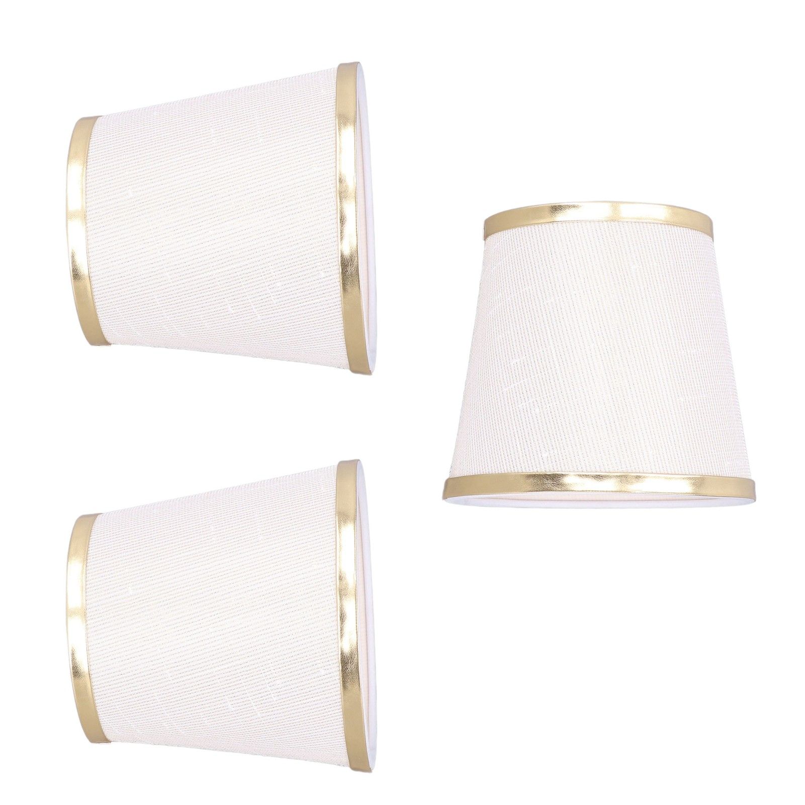 3PCS E14 Lampshade Barrel Shape Table Lamp Shade Meson Installation Fabric Bedroom Ceiling Lamp Shade - Image 8
