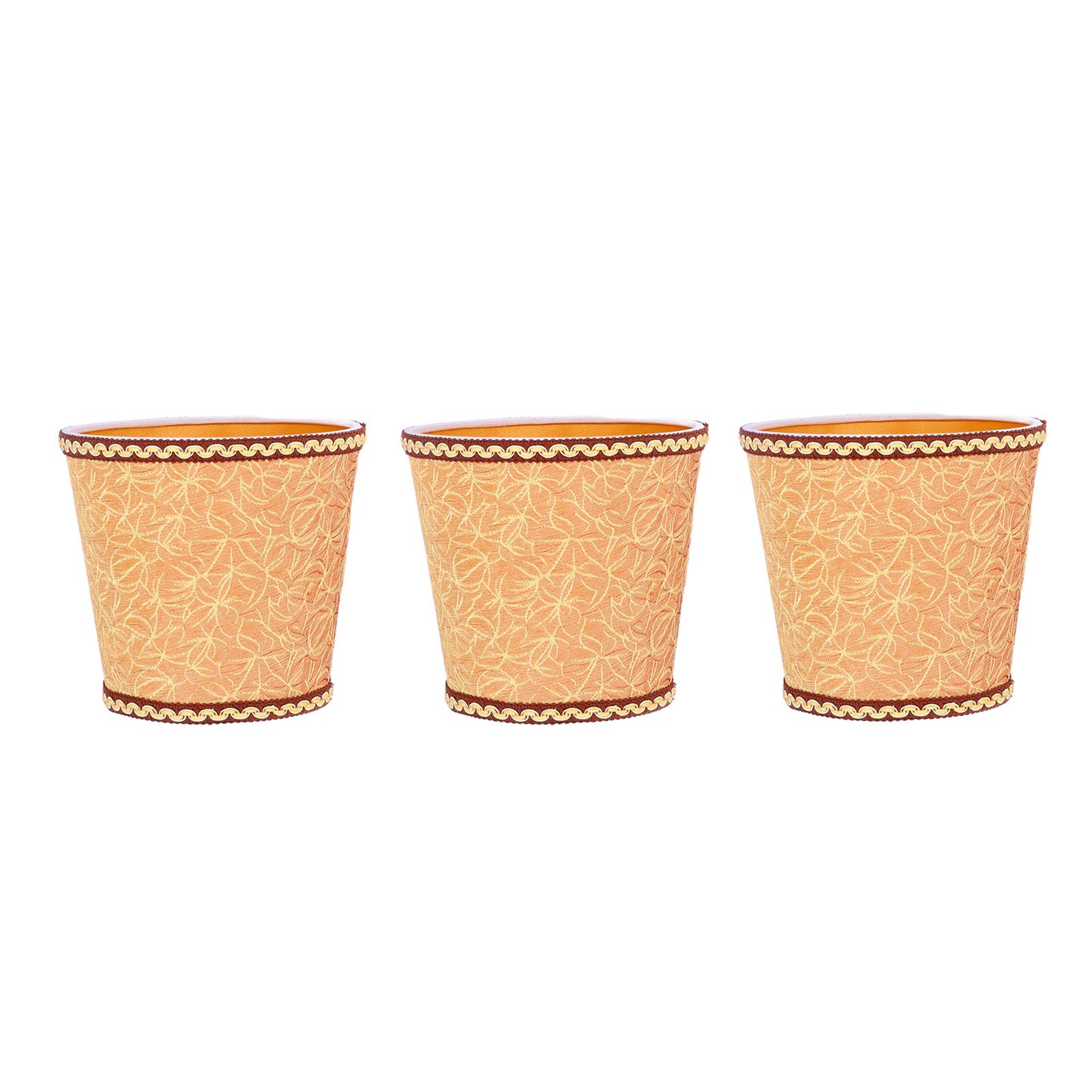 3Pcs Fabric Lampshade High Light Transmittance Perfect Edging Interventional Installation Safety Design Table Lamp Shade - Image 4