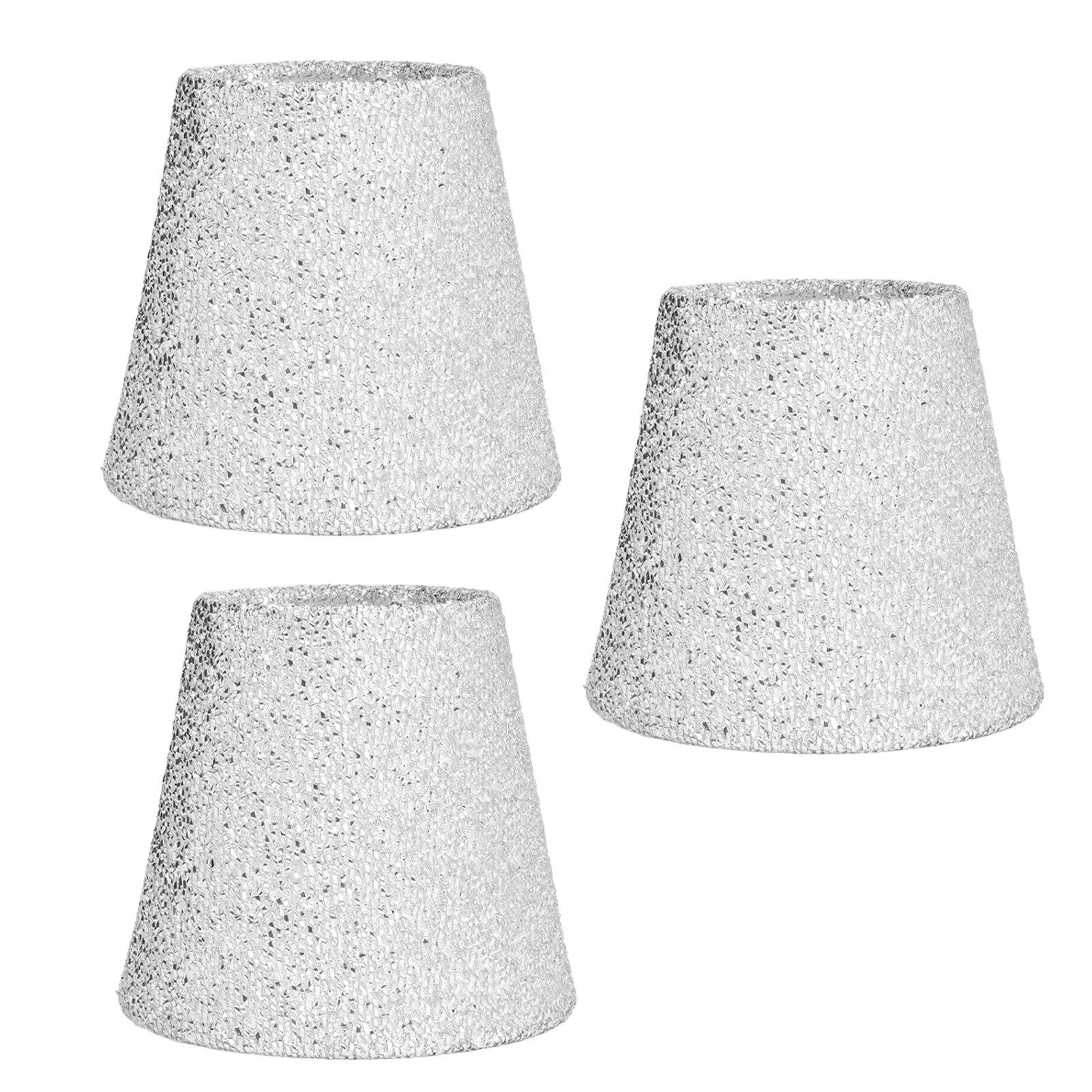 3Pcs Small Lamp Shades E14 Bright Surface Thin Lightweight High Transmittance Safe Design Table Lampshade - Image 1