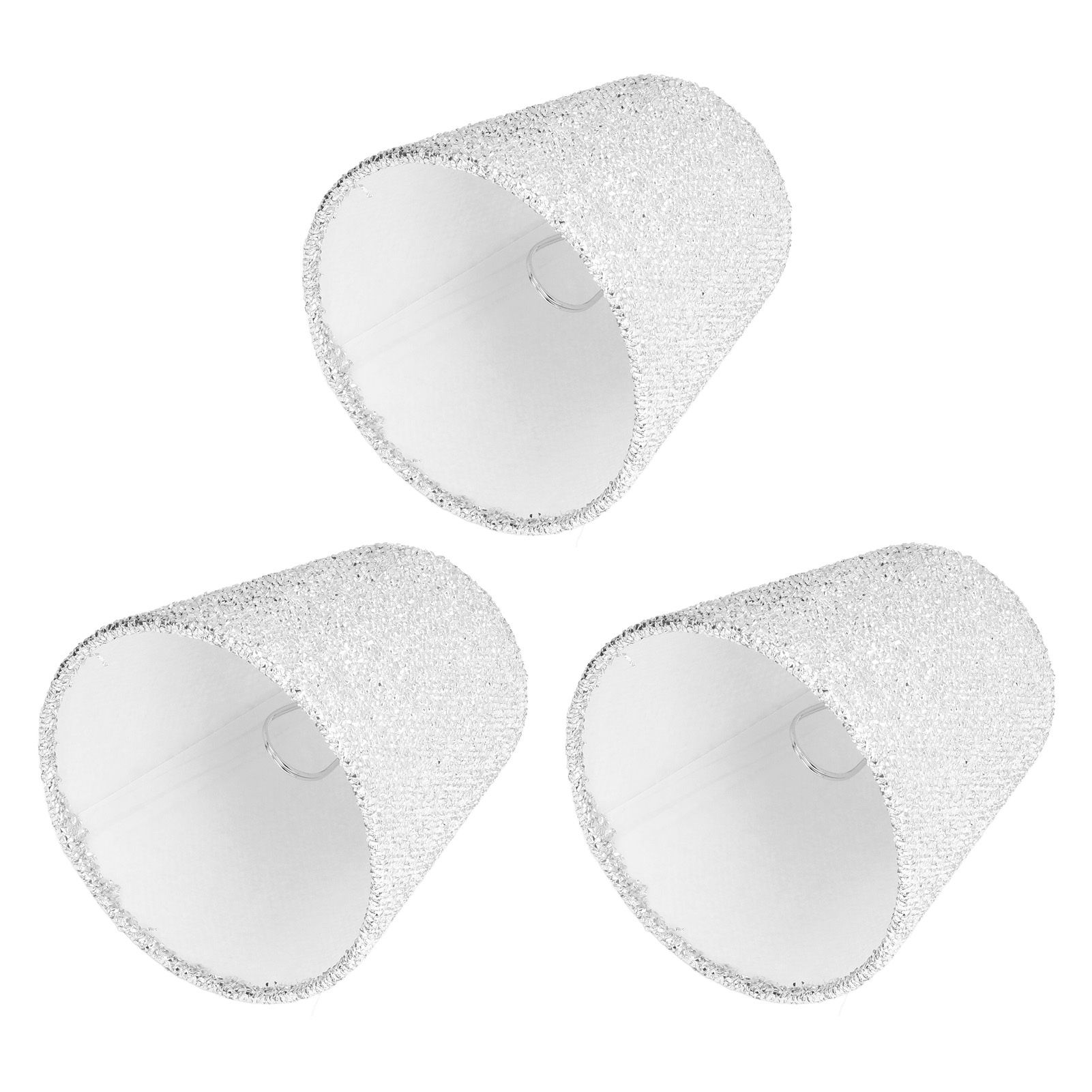 3Pcs Small Lamp Shades E14 Bright Surface Thin Lightweight High Transmittance Safe Design Table Lampshade - Image 5