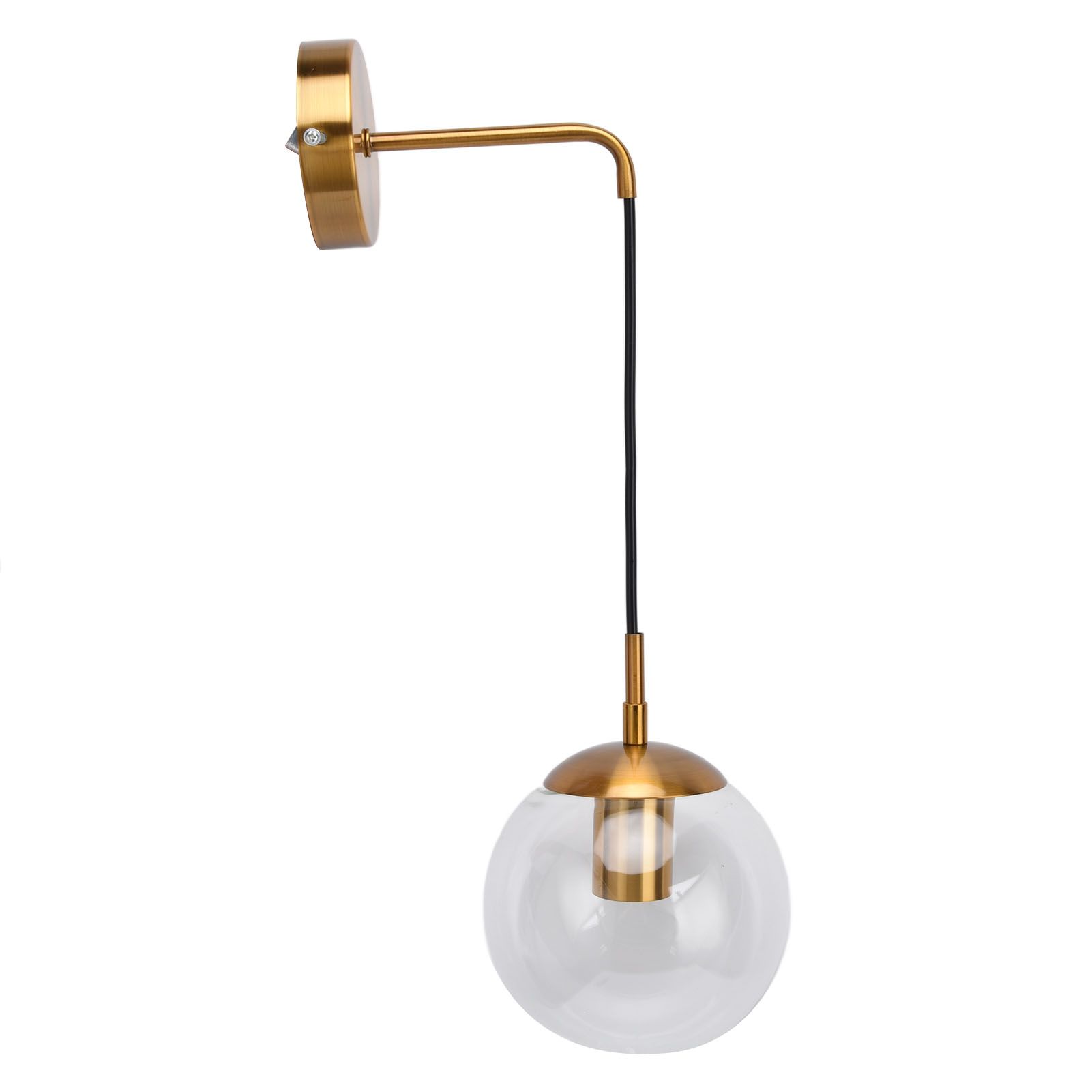 Modern Retro Wall Lamp Decorative Minimalis Glass Ball E27 Wall Light for Living Room Bedroom Study 110‑240V - Image 3