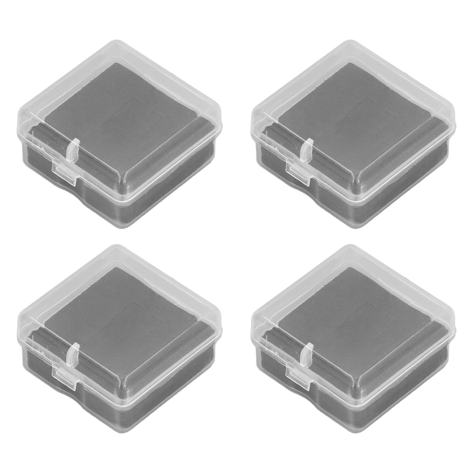10PCS 4x4x2cm Lamp Holder Storage Box Portable Jewelry Storage Box Small Parts Medicine Storage Container - Image 3