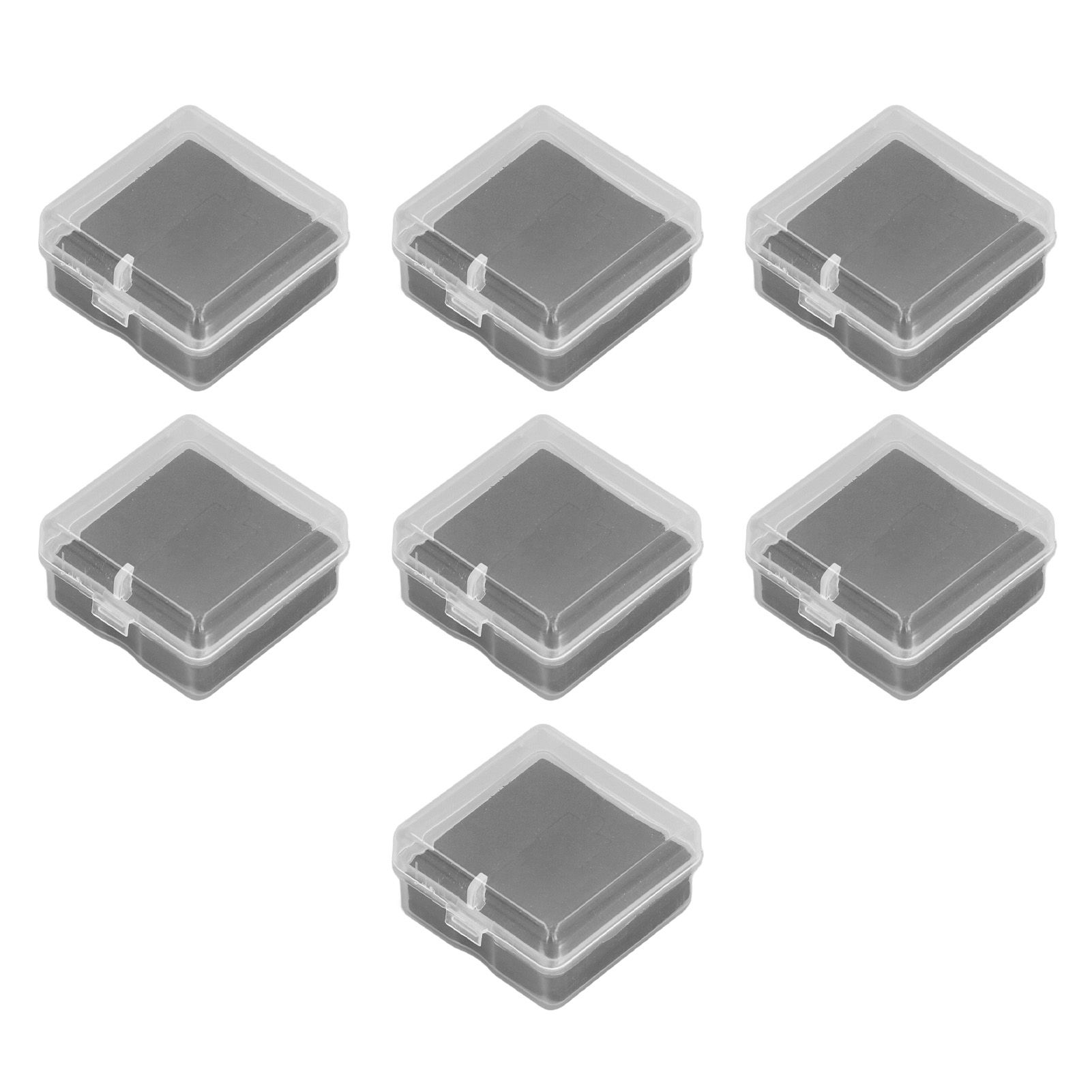 10PCS 4x4x2cm Lamp Holder Storage Box Portable Jewelry Storage Box Small Parts Medicine Storage Container - Image 5