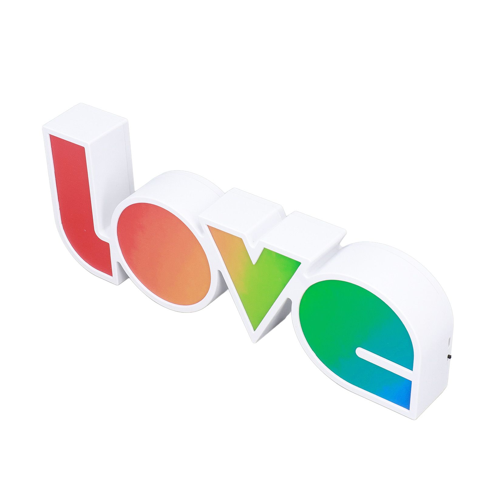 Love Letter Night Light Hangable Decorative Desktop LED Neon Lamp for Wedding Party BedroomGradients - Image 8