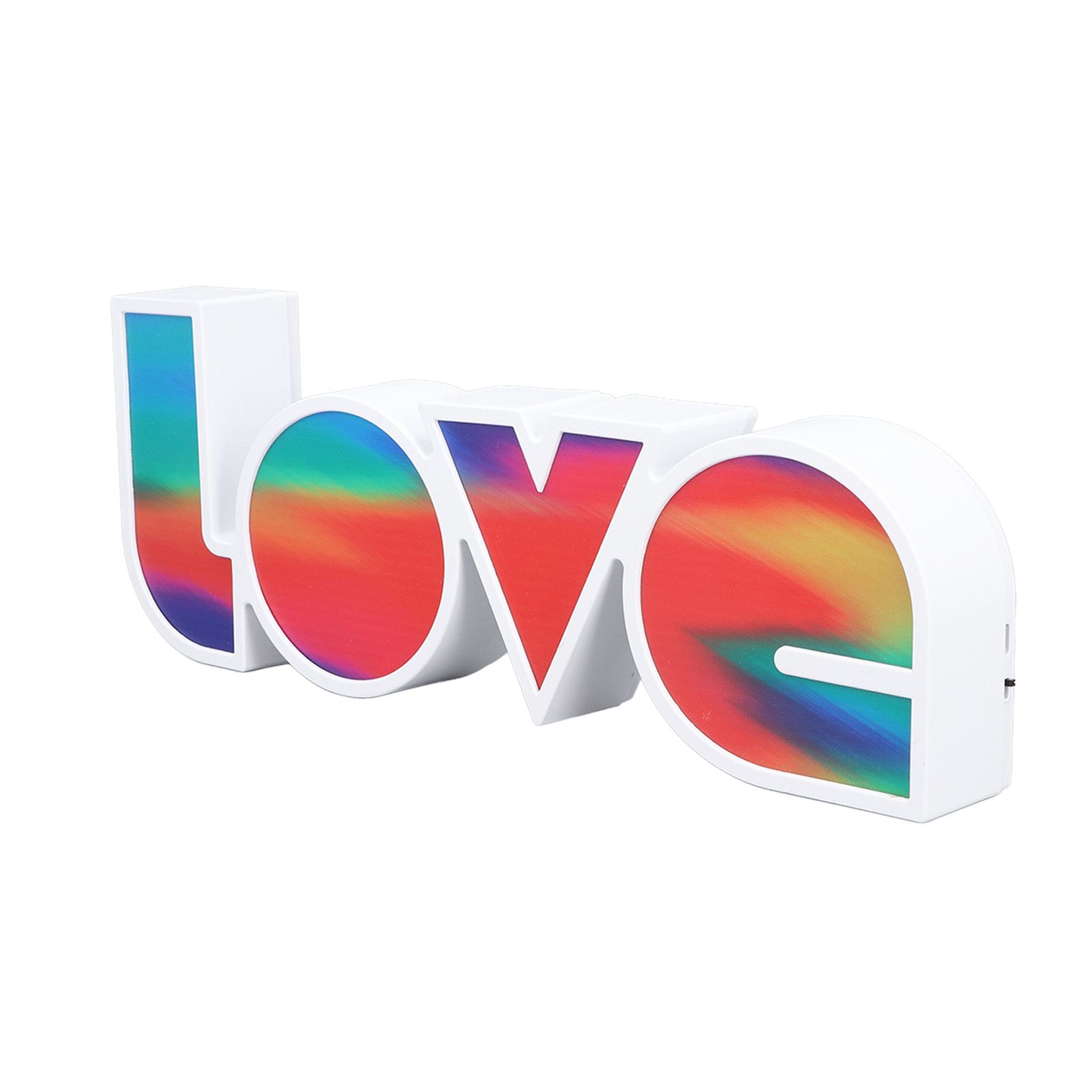 Love Letter Night Light Hangable Decorative Desktop LED Neon Lamp for Wedding Party BedroomRendering - Image 3