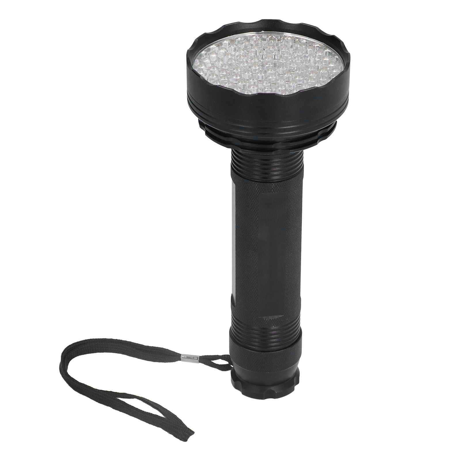 UV Flashlight 100 LED Beads 395nm Easy Use Excellent Performance Anti Slip Treatment Fluorescent Detection Supplies - Image 2