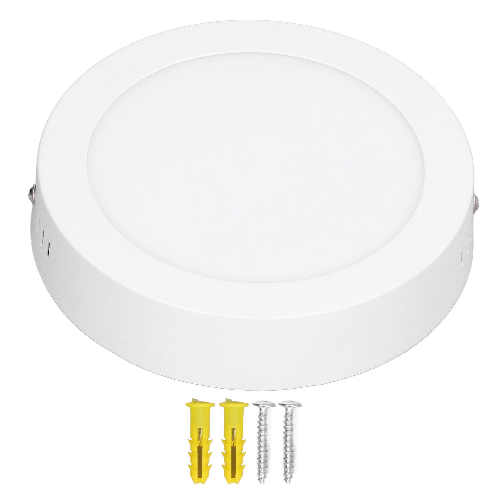 LED Ceiling Light 12W High Brightness Soft Light Ultra Thin 6500K White Light Surfaces Mounted Lighting Fixture 85‑265V - Image 1