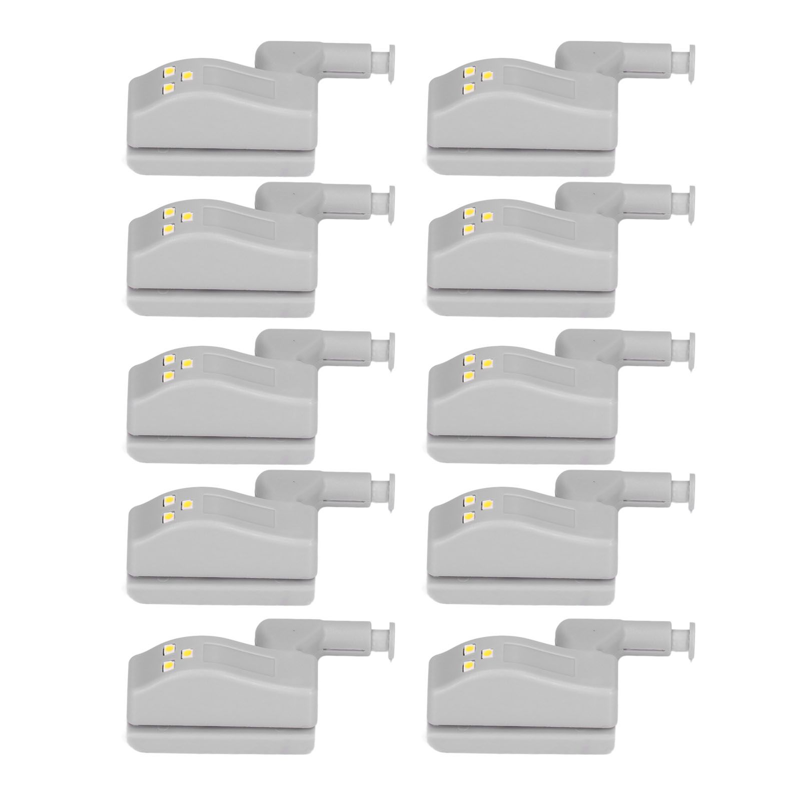 10pcs LED Cabinet Inner Hinge Sensor Light Bedroom Closet Wardrobe Cupboard Night Light - Image 6