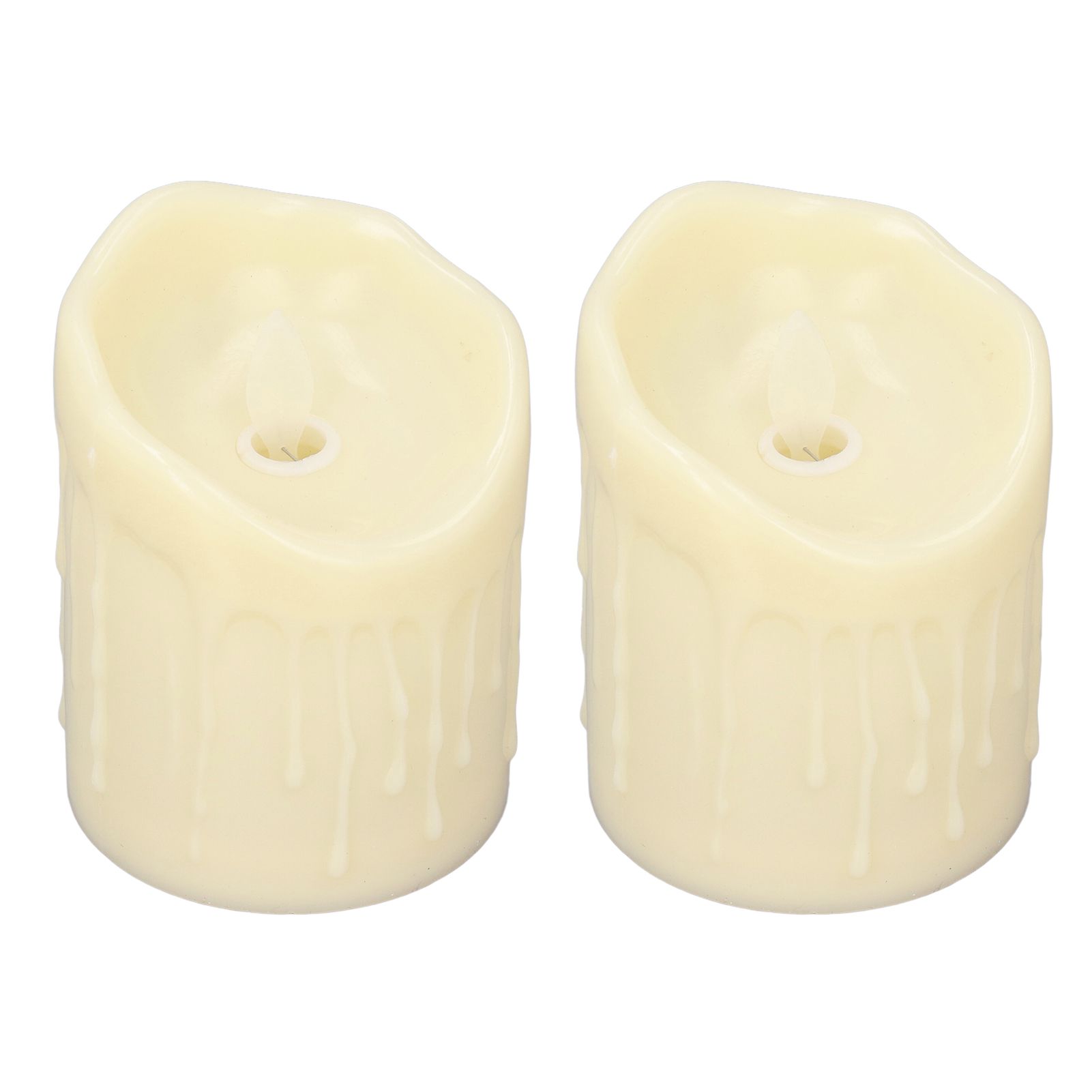 2pcs Flameless Candles Lamp Simulation LED Candle Light for Dating Wedding Proposal - Image 7