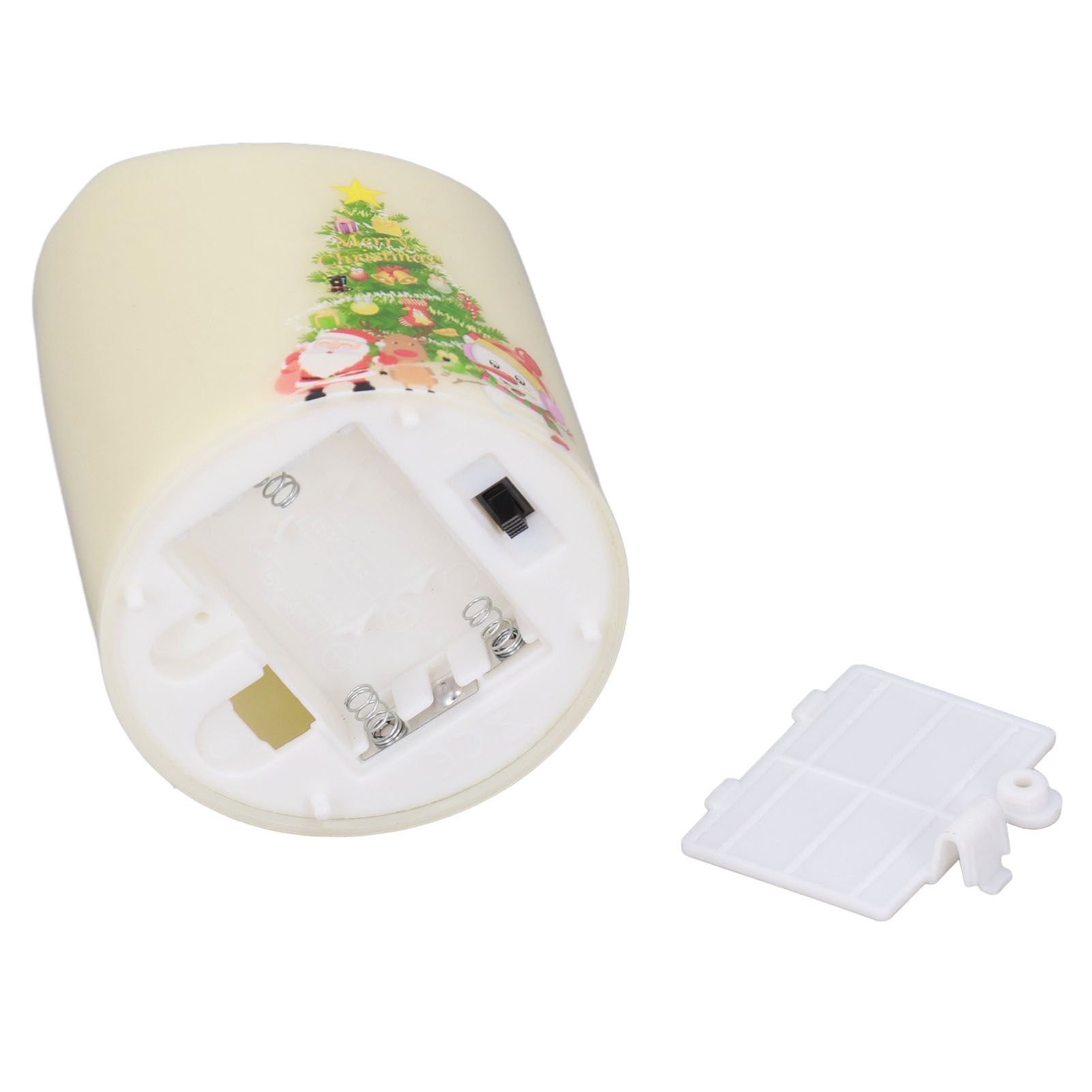 LED Candle Light Battery Powered Flameless Simulation Christmas Decoration Lamp BZ2863‑W‑2 - Image 4
