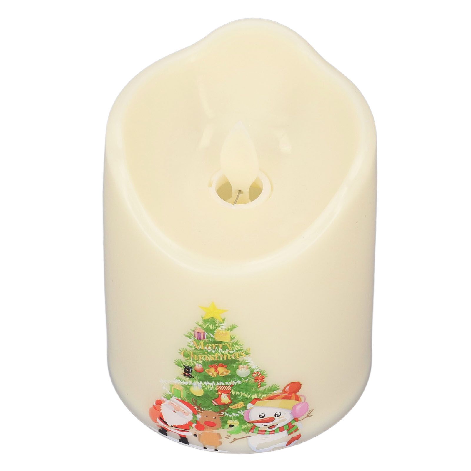 LED Candle Light Battery Powered Flameless Simulation Christmas Decoration Lamp BZ2863‑W‑2 - Image 8