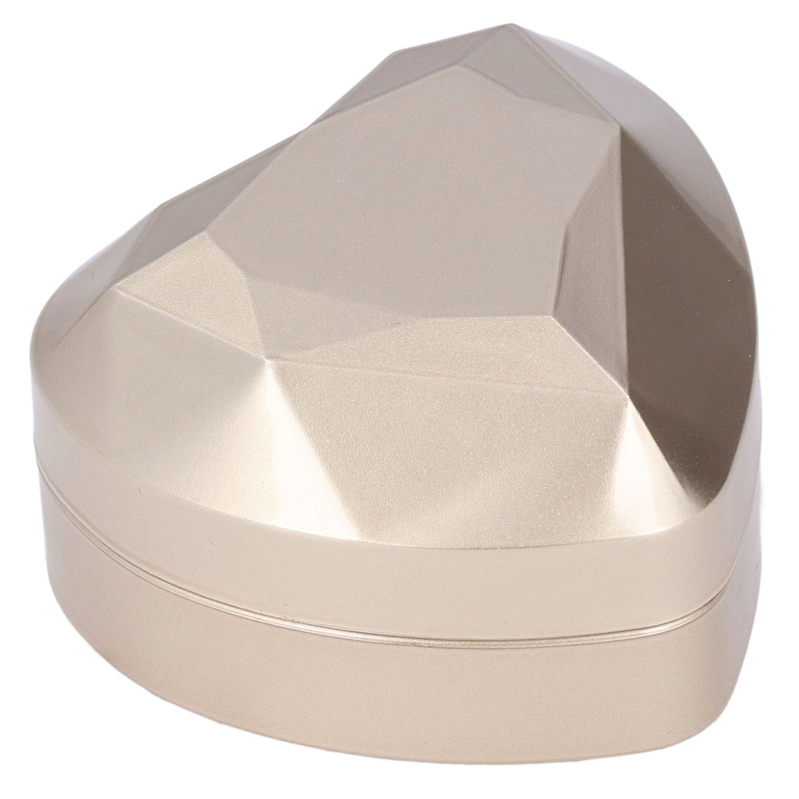 LED Rings Box Luxurious Elegant Frosted Treatment Soft Velour Good Texture Jewelry Gift Box for Engagement Wedding - Image 6