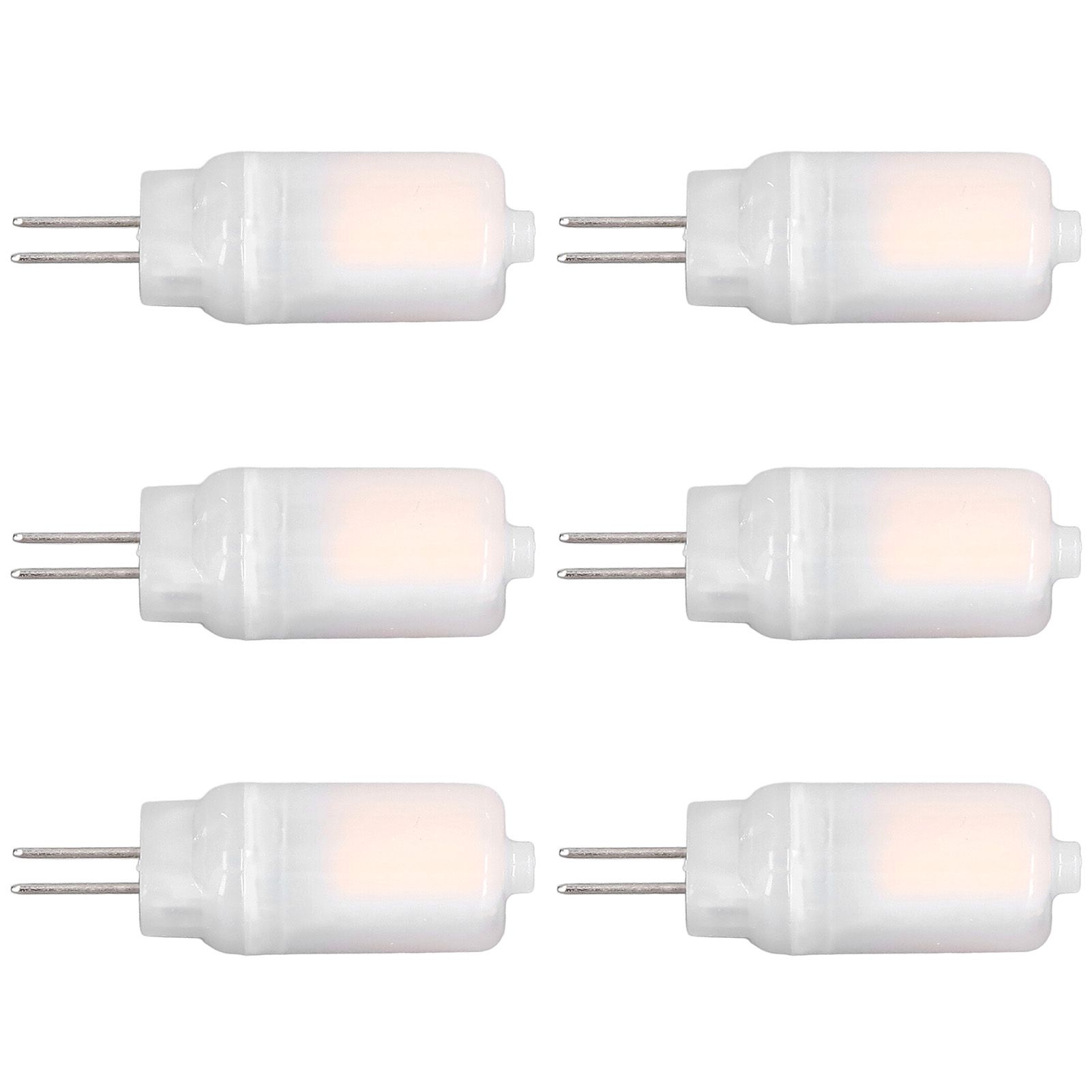 6pcs G4 LED Bulb 12V 360° Luminescence 360° Heat Dissipation Low Power Consumption General Standard Interface Bulbs 3WWarm White - Image 6
