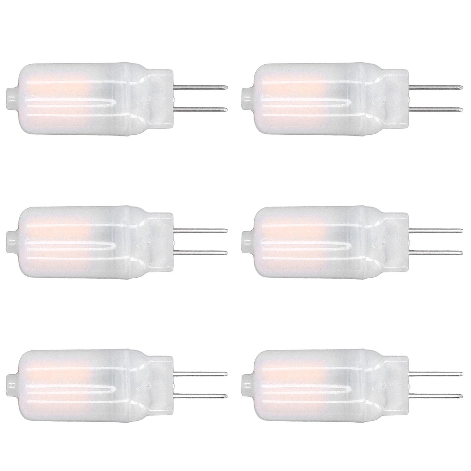 6pcs G4 LED Bulb 12V 360° Luminescence 360° Heat Dissipation Low Power Consumption General Standard Interface Bulbs 3WWarm White - Image 7