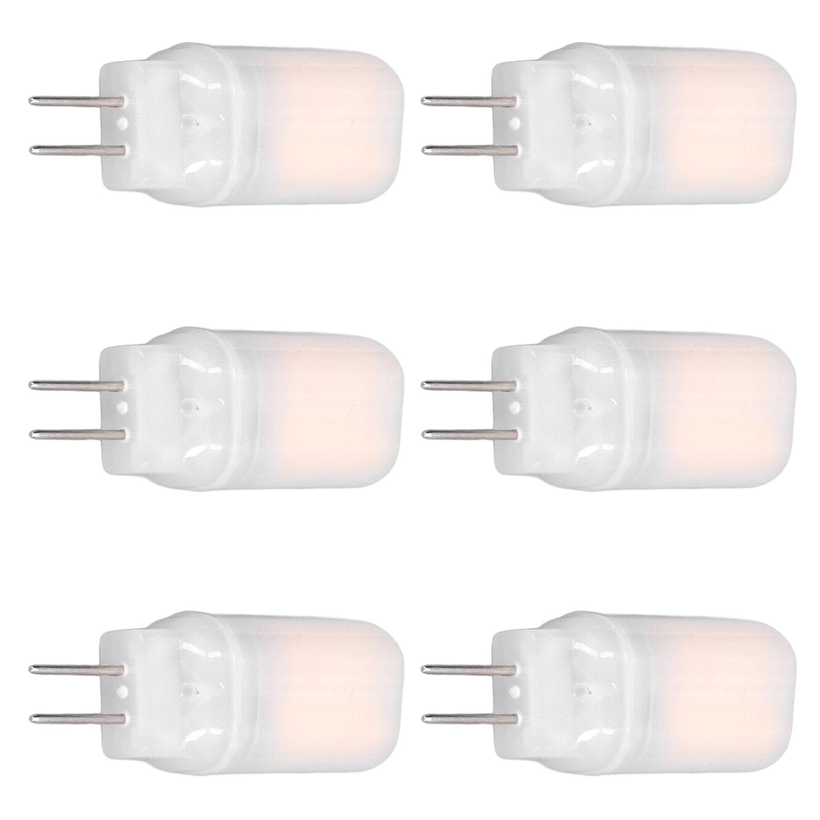 6pcs G4 LED Bulb 12V 360° Luminescence 360° Heat Dissipation Low Power Consumption General Standard Interface Bulbs 3WWarm White - Image 8
