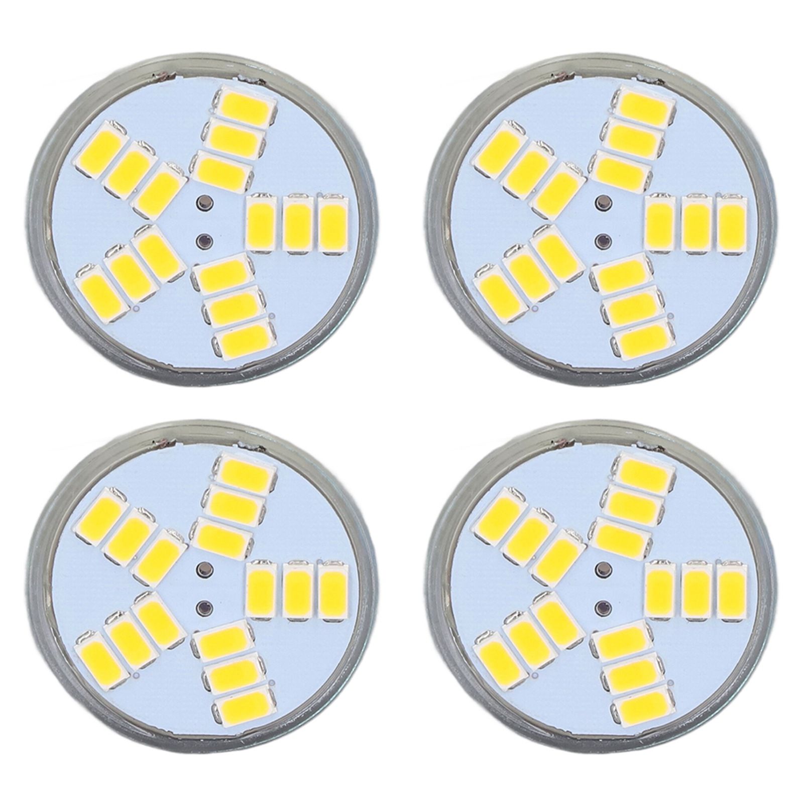 4Pcs MR11 LED Bulb 5W 500lm Bulb Replacement with 15 Beads Double Pin Base for Spotlight Landscape LampWarm White - Image 1