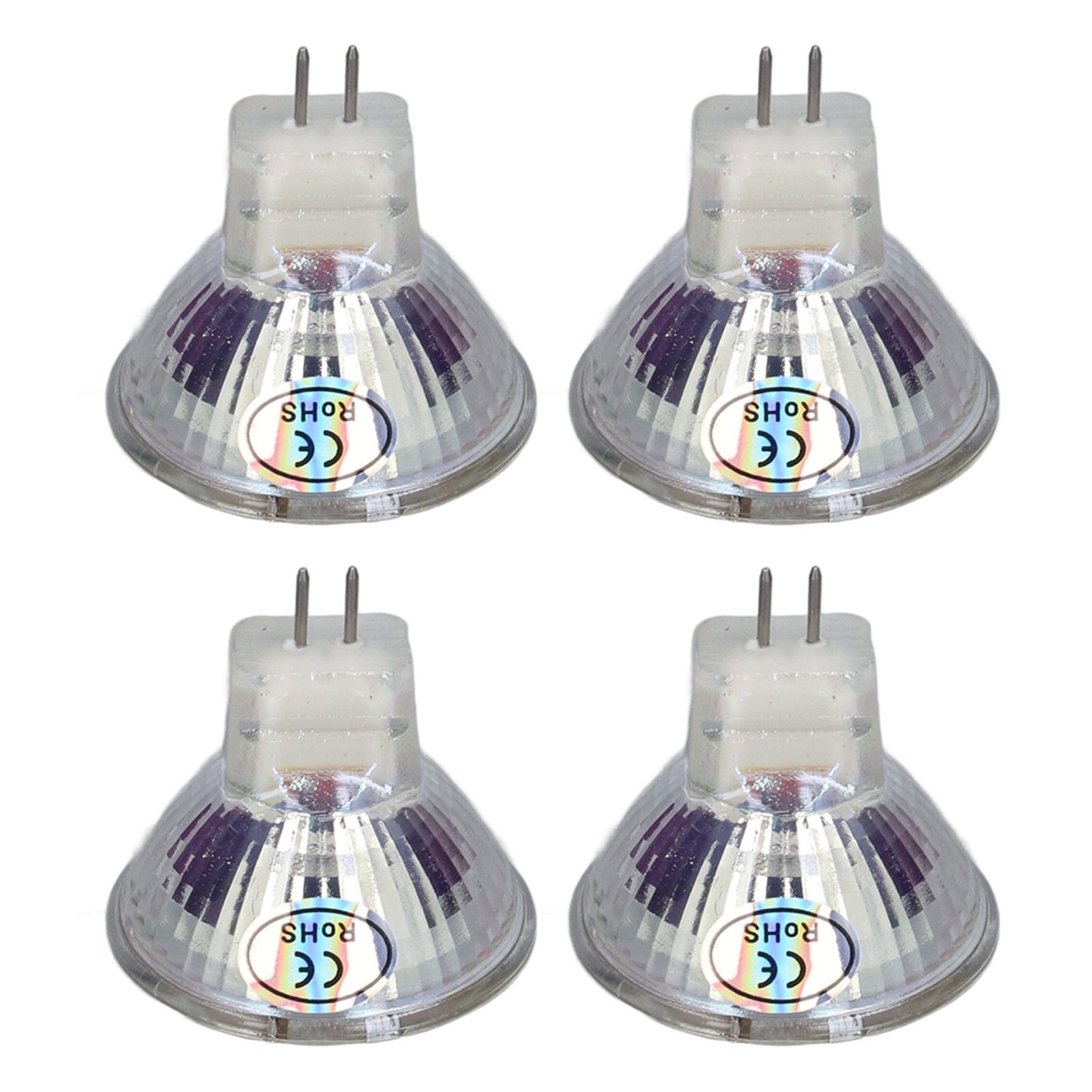 4Pcs MR11 LED Bulb 5W 500lm Bulb Replacement with 15 Beads Double Pin Base for Spotlight Landscape LampWarm White - Image 2