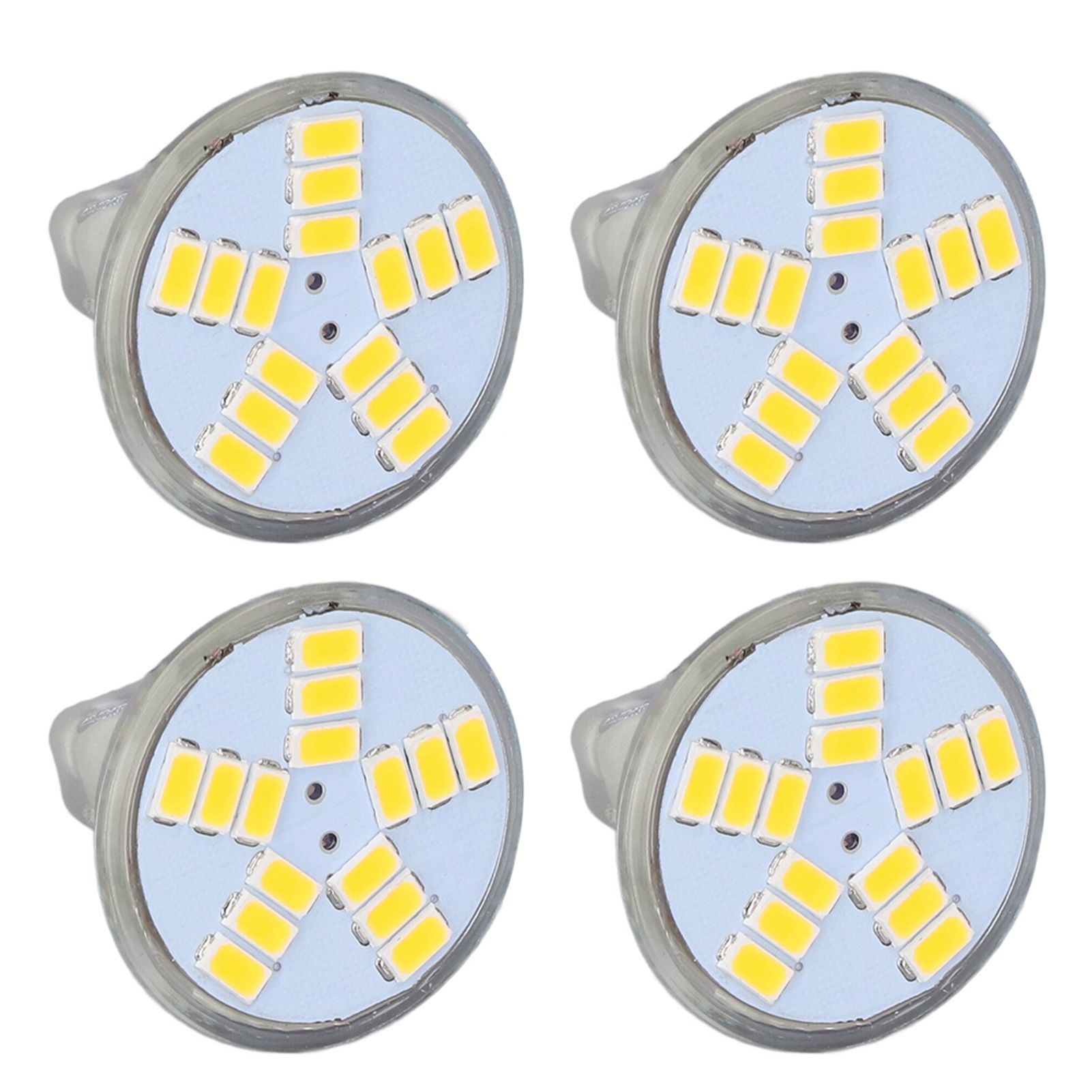 4Pcs MR11 LED Bulb 5W 500lm Bulb Replacement with 15 Beads Double Pin Base for Spotlight Landscape LampCold White - Image 7