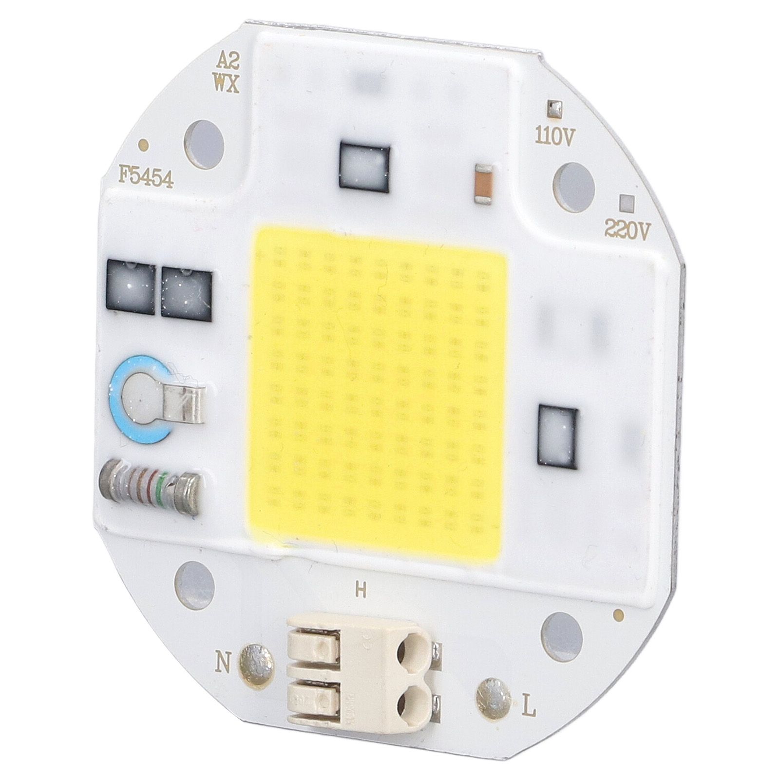 COB Lamp Bead High Power LED Chip High Brightness COB Light Emitter Drive Free for DIY Lighting 110V50W Cold White 5800K-6500K - Image 2