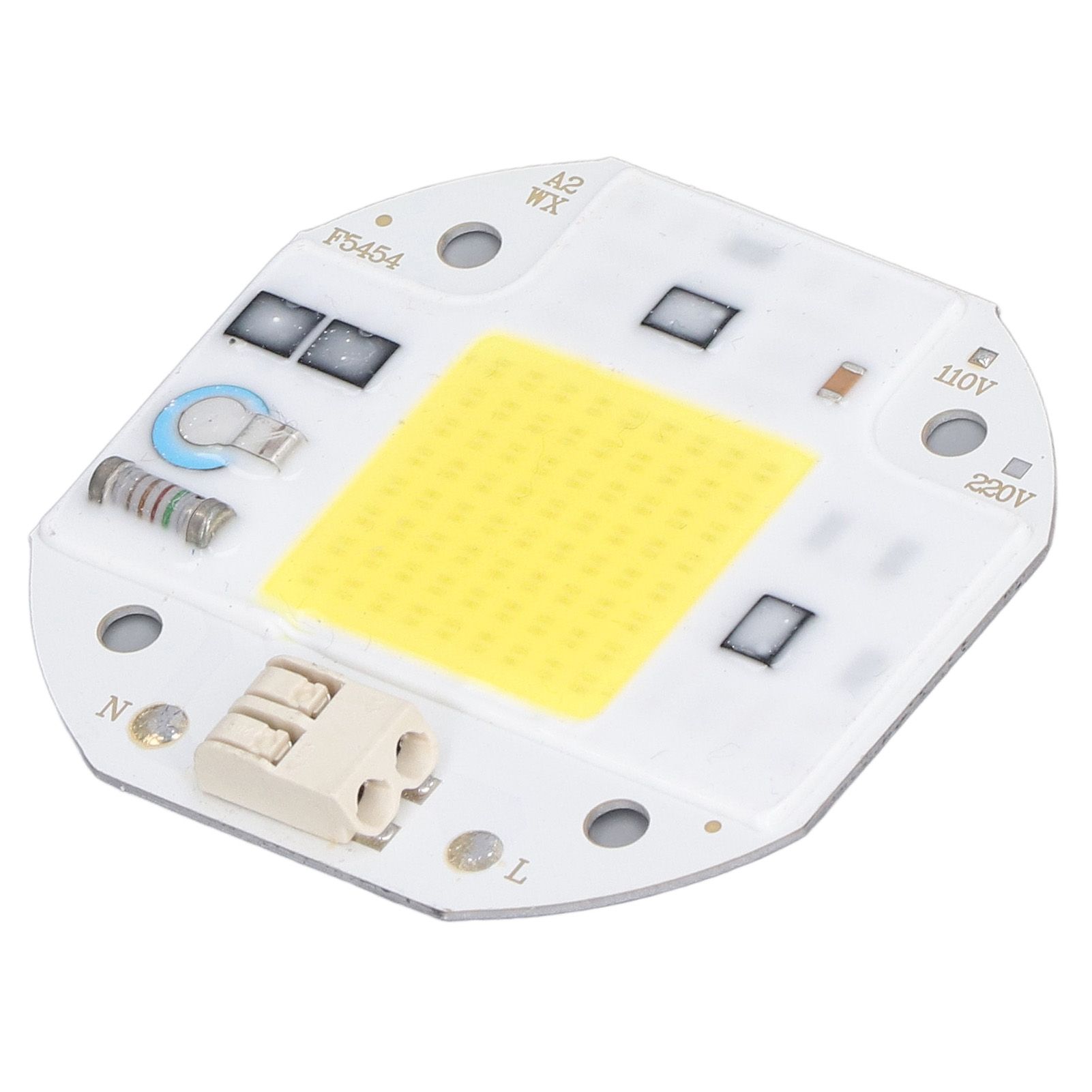 COB Lamp Bead High Power LED Chip High Brightness COB Light Emitter Drive Free for DIY Lighting 110V50W Cold White 5800K-6500K - Image 4