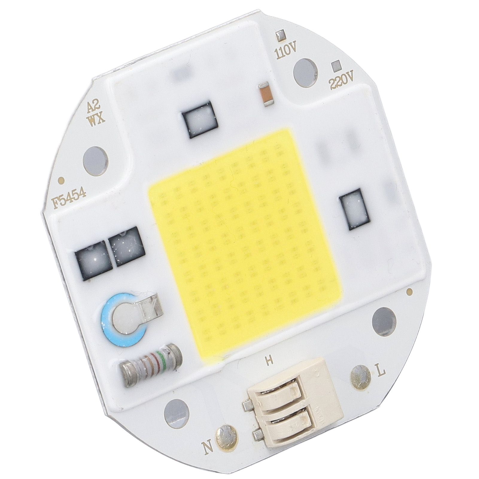 COB Lamp Bead High Power LED Chip High Brightness COB Light Emitter Drive Free for DIY Lighting 110V50W Cold White 5800K-6500K - Image 5