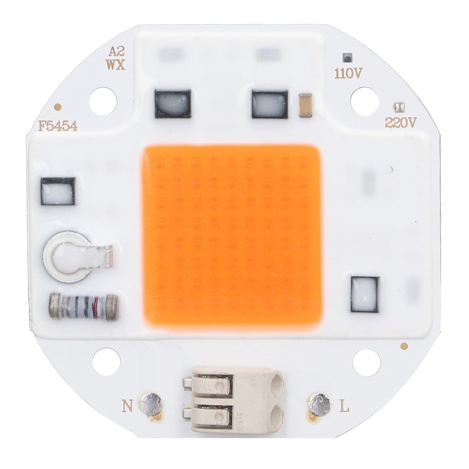 High Power LED Chip Plant Grow Light 380‑800NM COB Lamp Beads Drive Free for DIY Hydroponic Growing Light 220V70W - Image 1
