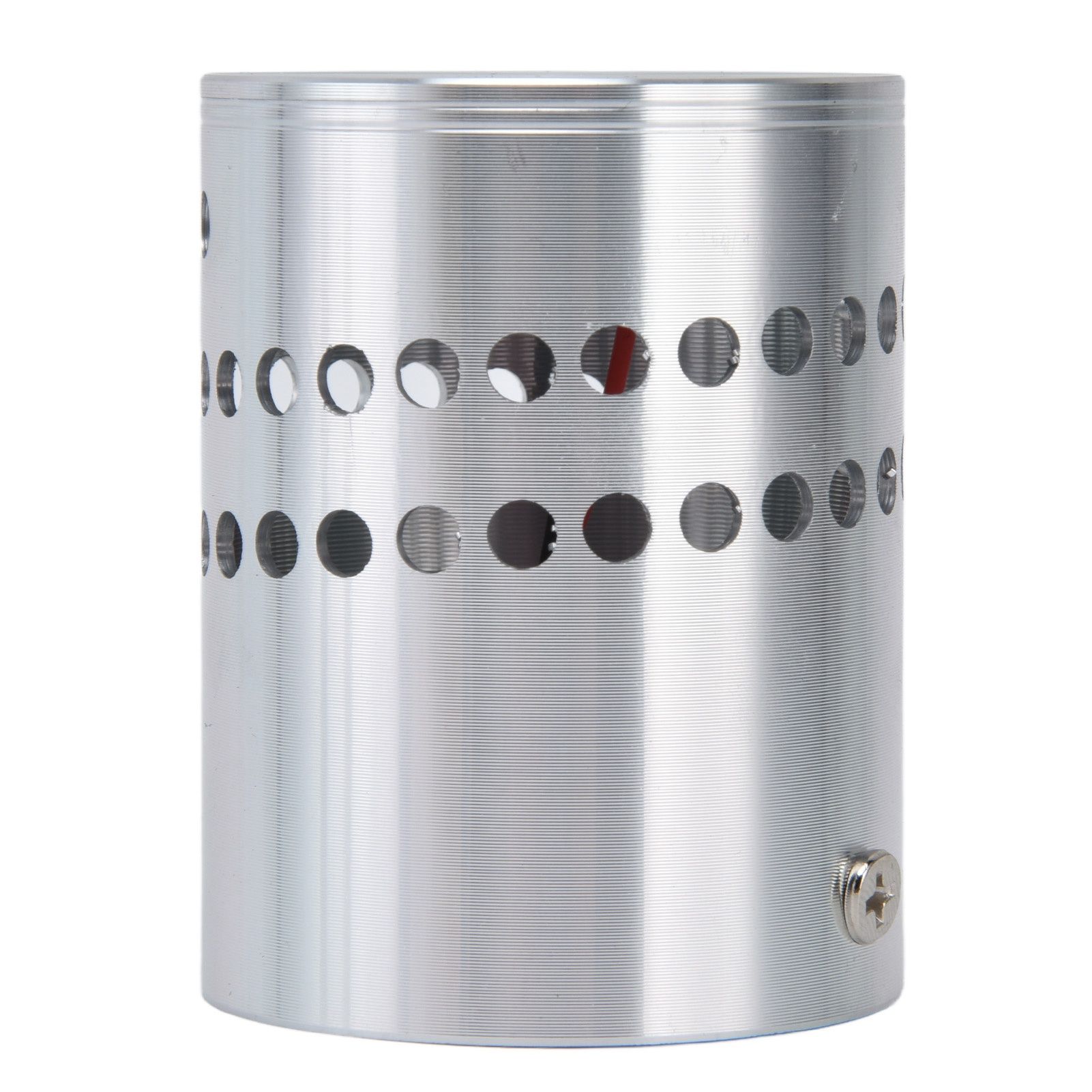 LED Aluminum Spiral Hole Wall Light Heat Resistance 3W Dimmable Spiral Lamp 90-100LM AC85‑265VPure White - Image 1