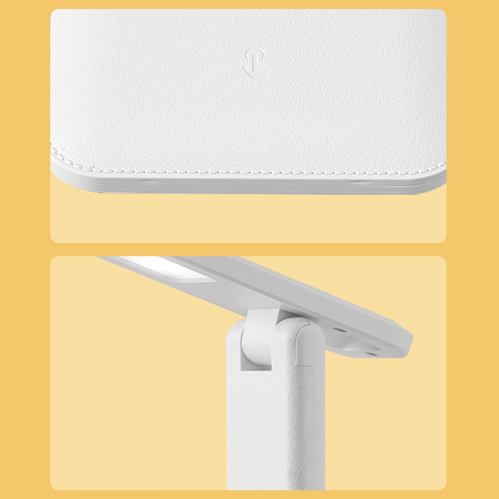 Table Lamp Eye Protection Touch Dimming Charging 180 Degree Flip Folding Stand Design LED Learning Desk Lamp Rechargeable Version - Image 6