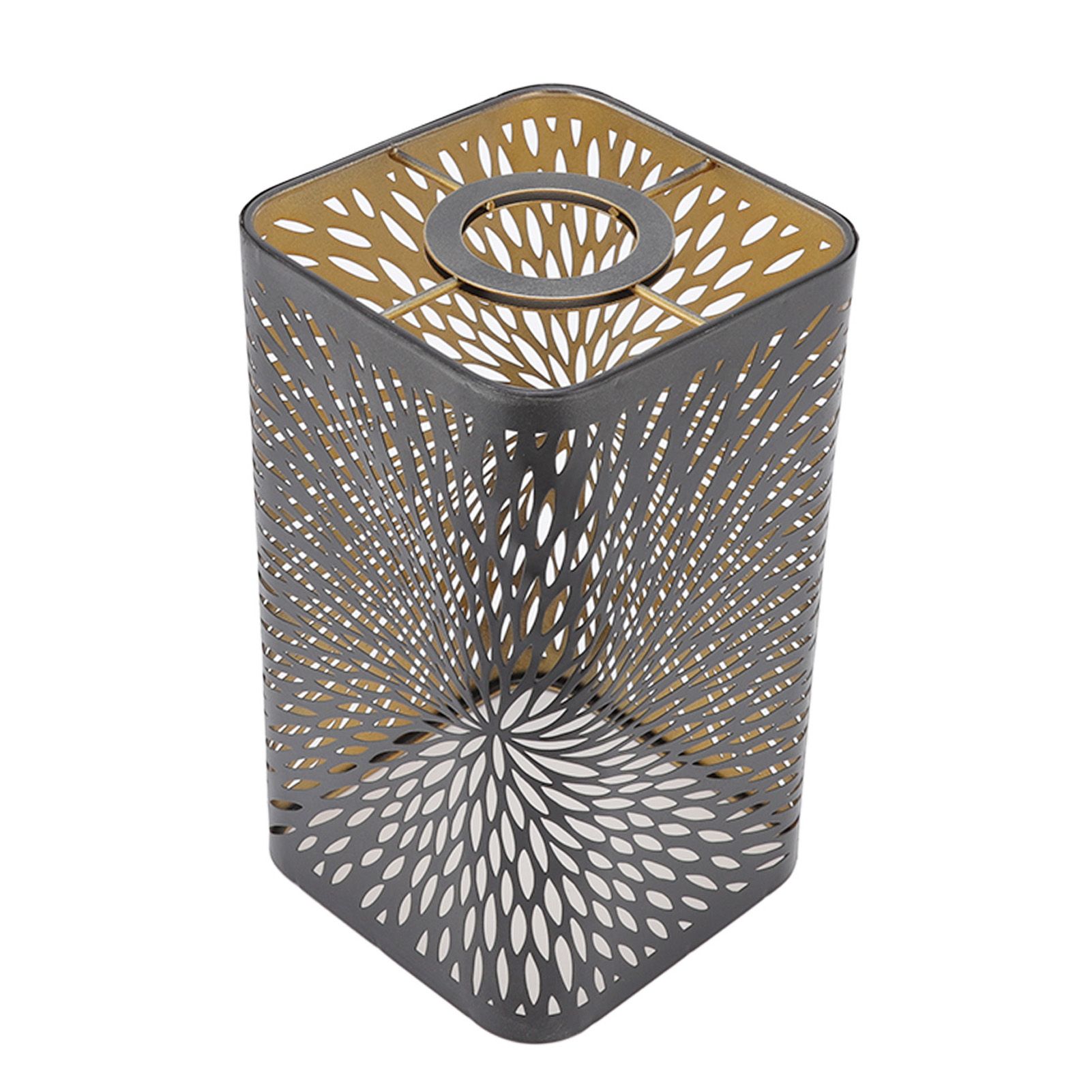 Lamp Shade Wrought Iron Hollow Design Modern Style Detachable Table Lamp Shade for E27 E26 Lamp Holder - Image 4