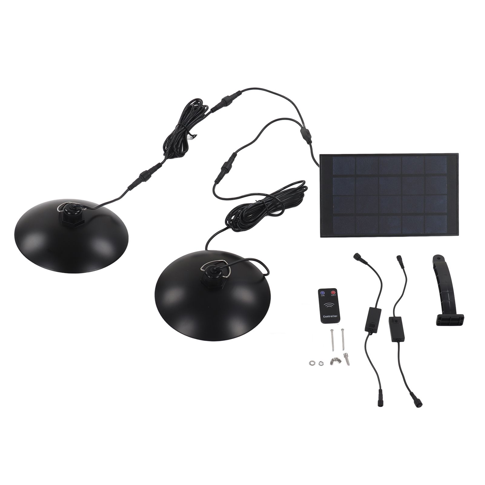 LED Solar Pendant Light Split Design Waterproof Light Controlled Induction Solar Shed Light Automatic Charging Solar Lamp - Image 1