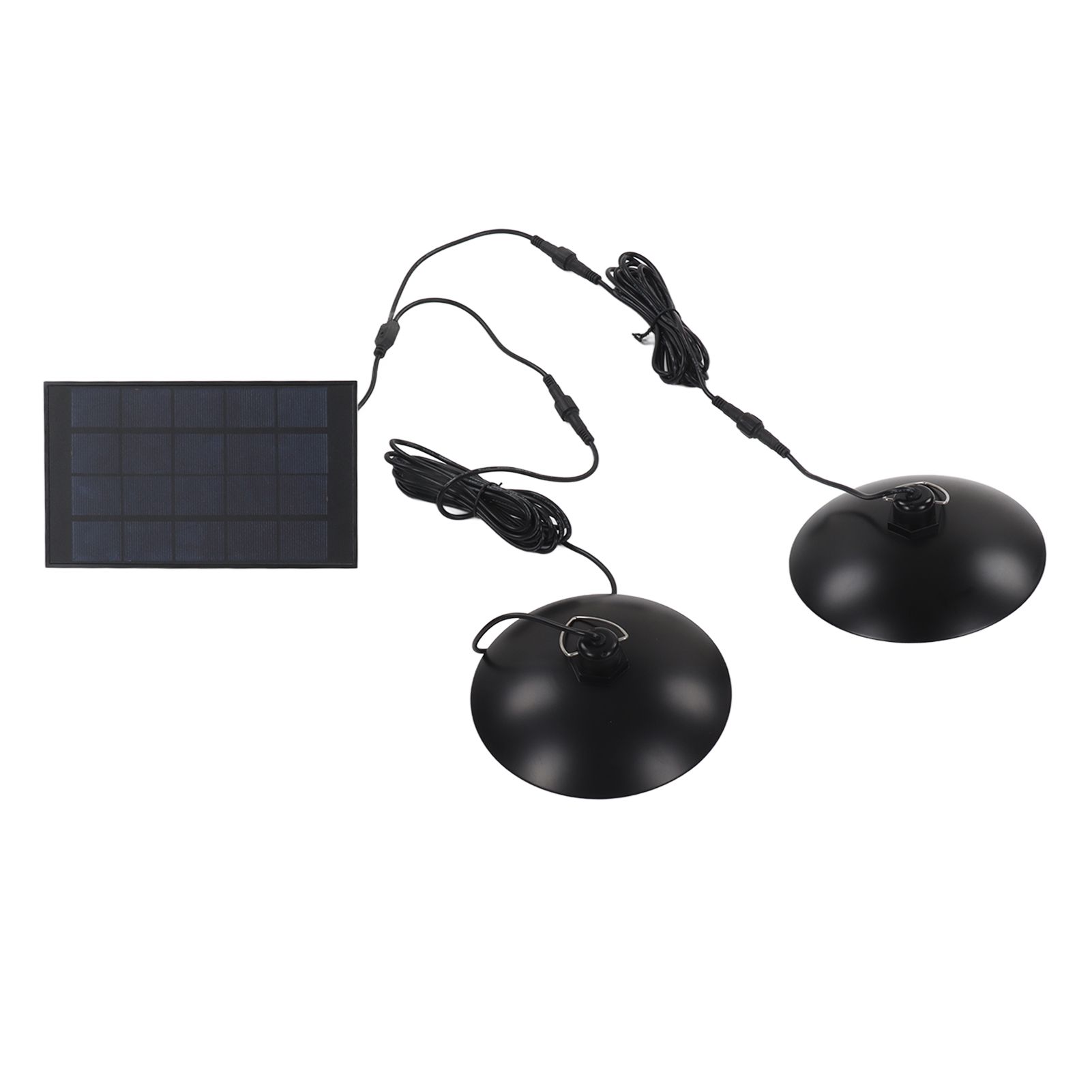 LED Solar Pendant Light Split Design Waterproof Light Controlled Induction Solar Shed Light Automatic Charging Solar Lamp - Image 2