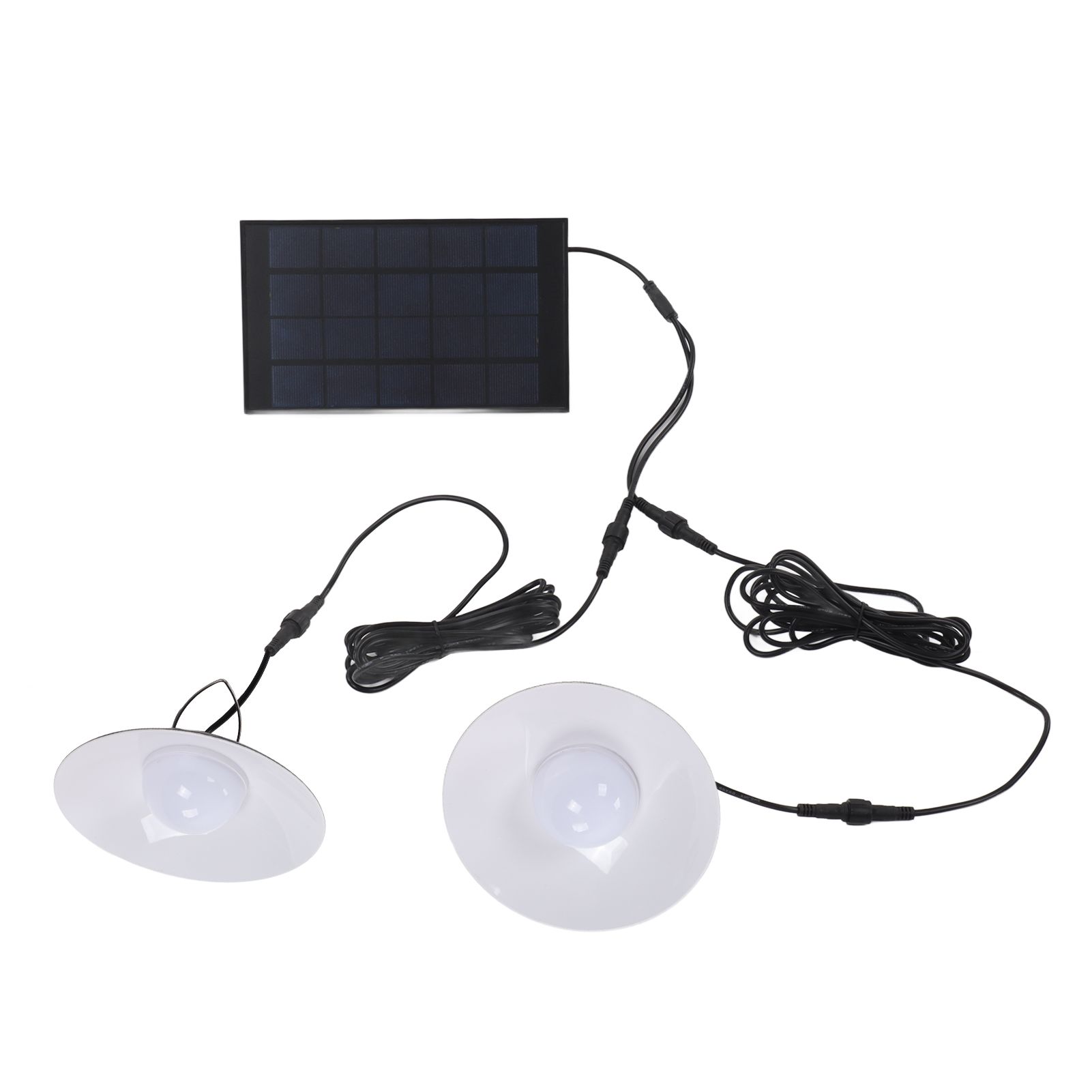 LED Solar Pendant Light Split Design Waterproof Light Controlled Induction Solar Shed Light Automatic Charging Solar Lamp - Image 3
