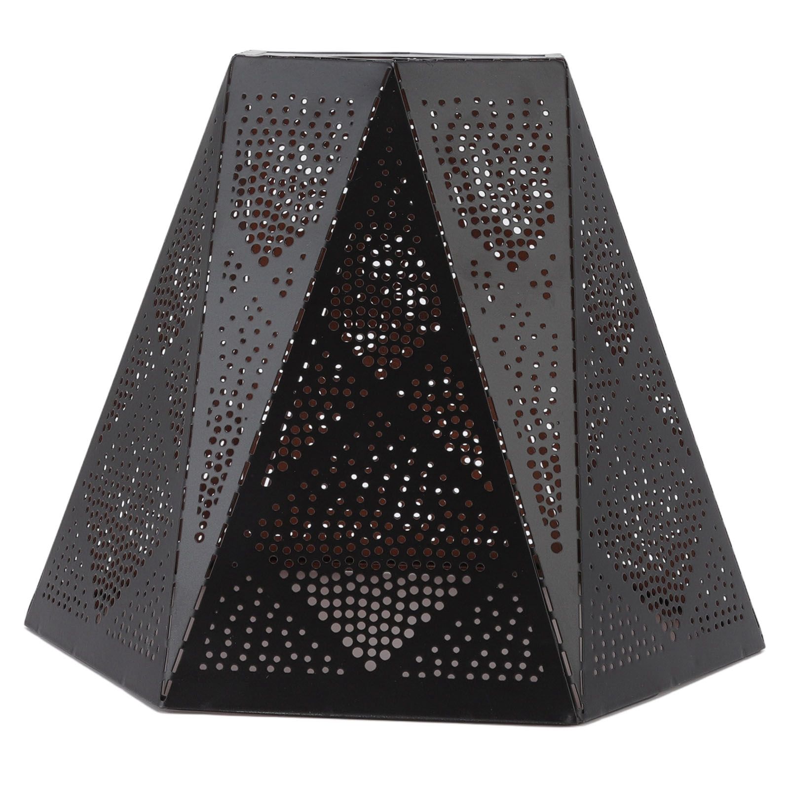 Lamp Shade Wrought Iron Hollow Design Modern Style Corrosion Resistant Table Lamp Shade for E27 E26 Lamp Holder - Image 2