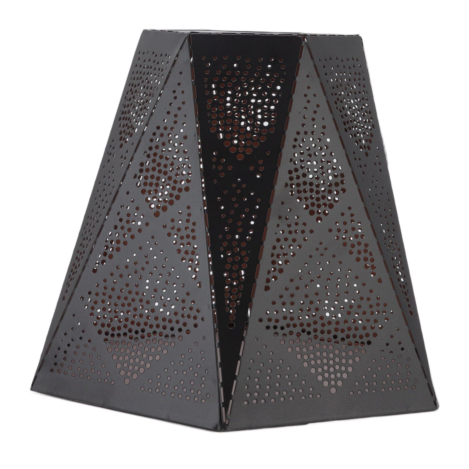 Lamp Shade Wrought Iron Hollow Design Modern Style Corrosion Resistant Table Lamp Shade for E27 E26 Lamp Holder - Image 4