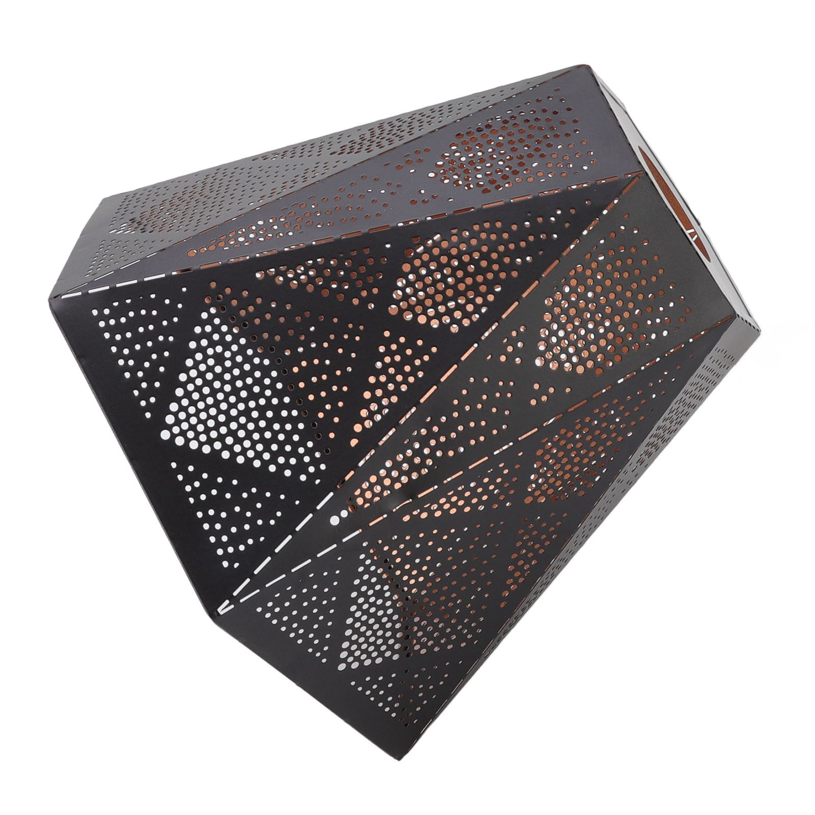 Lamp Shade Wrought Iron Hollow Design Modern Style Corrosion Resistant Table Lamp Shade for E27 E26 Lamp Holder - Image 5