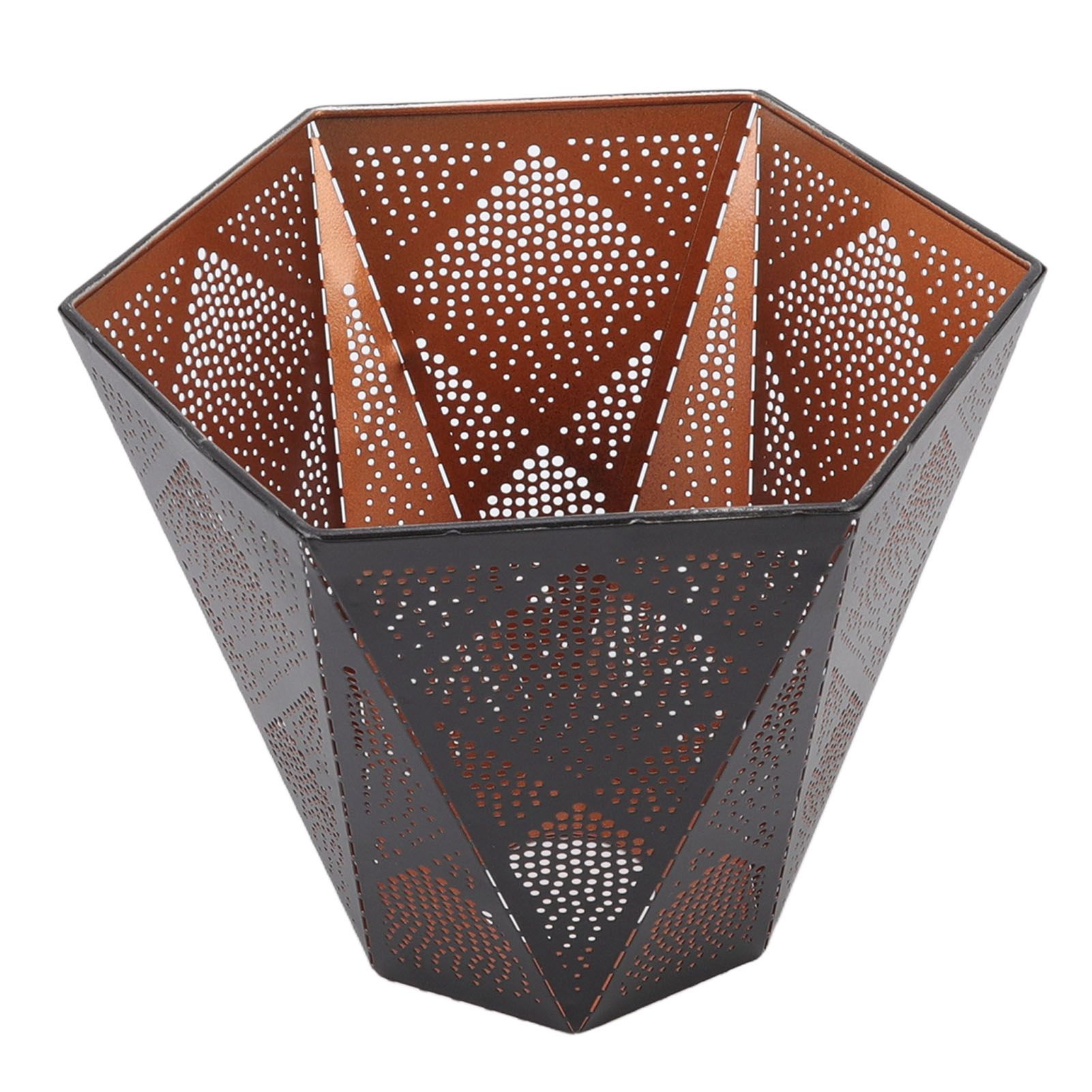 Lamp Shade Wrought Iron Hollow Design Modern Style Corrosion Resistant Table Lamp Shade for E27 E26 Lamp Holder - Image 6