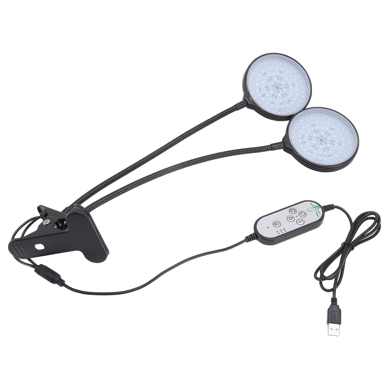 30W Double Head LED Plant Growing Lights Clip On 5 Level Brightness Grow Lamp for Indoor Plants - Image 3
