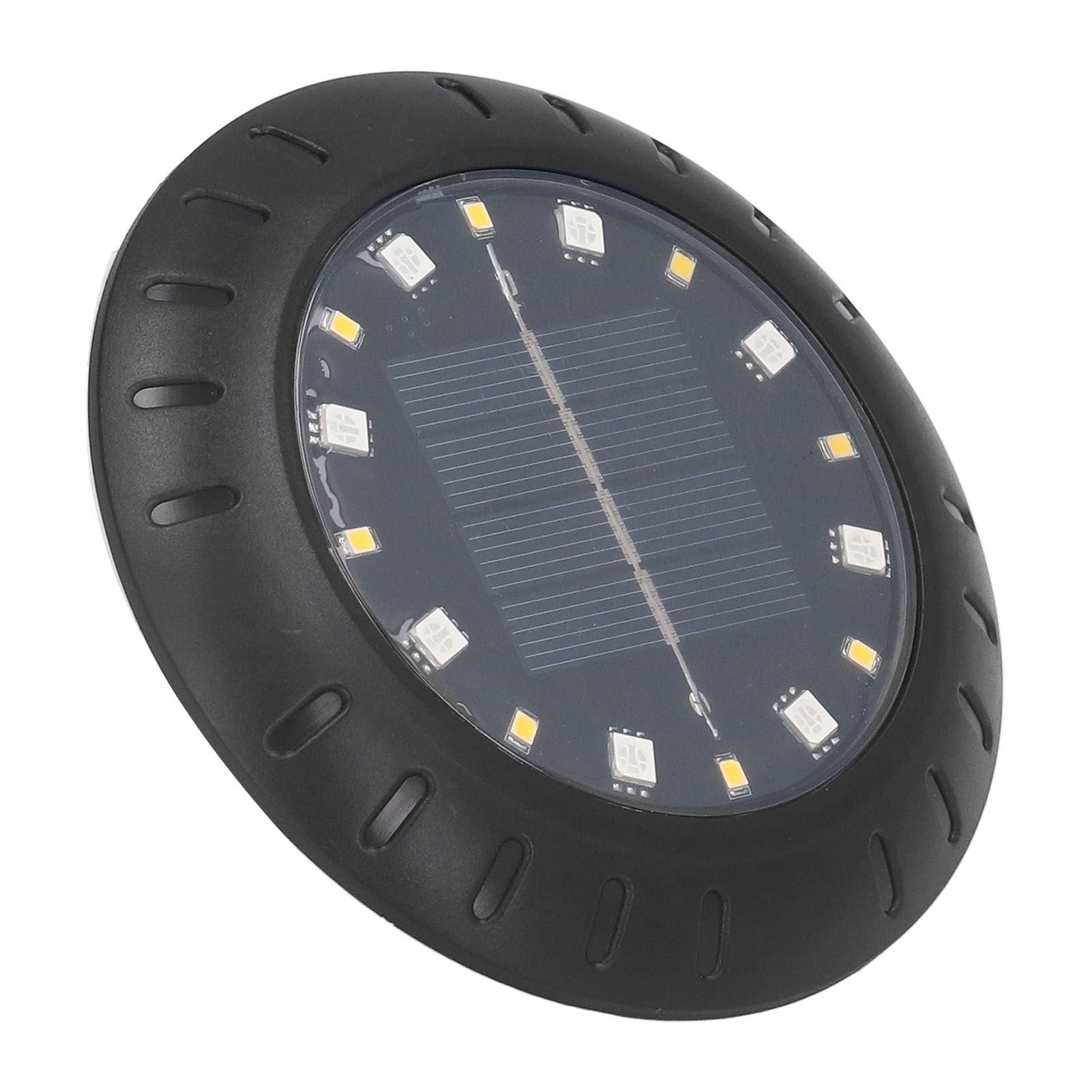 Solar Ground Lights Automatic Charging RGB LED Lamp Beads IP67 Waterproof Warm White Ground Lights Outdoor - Image 4
