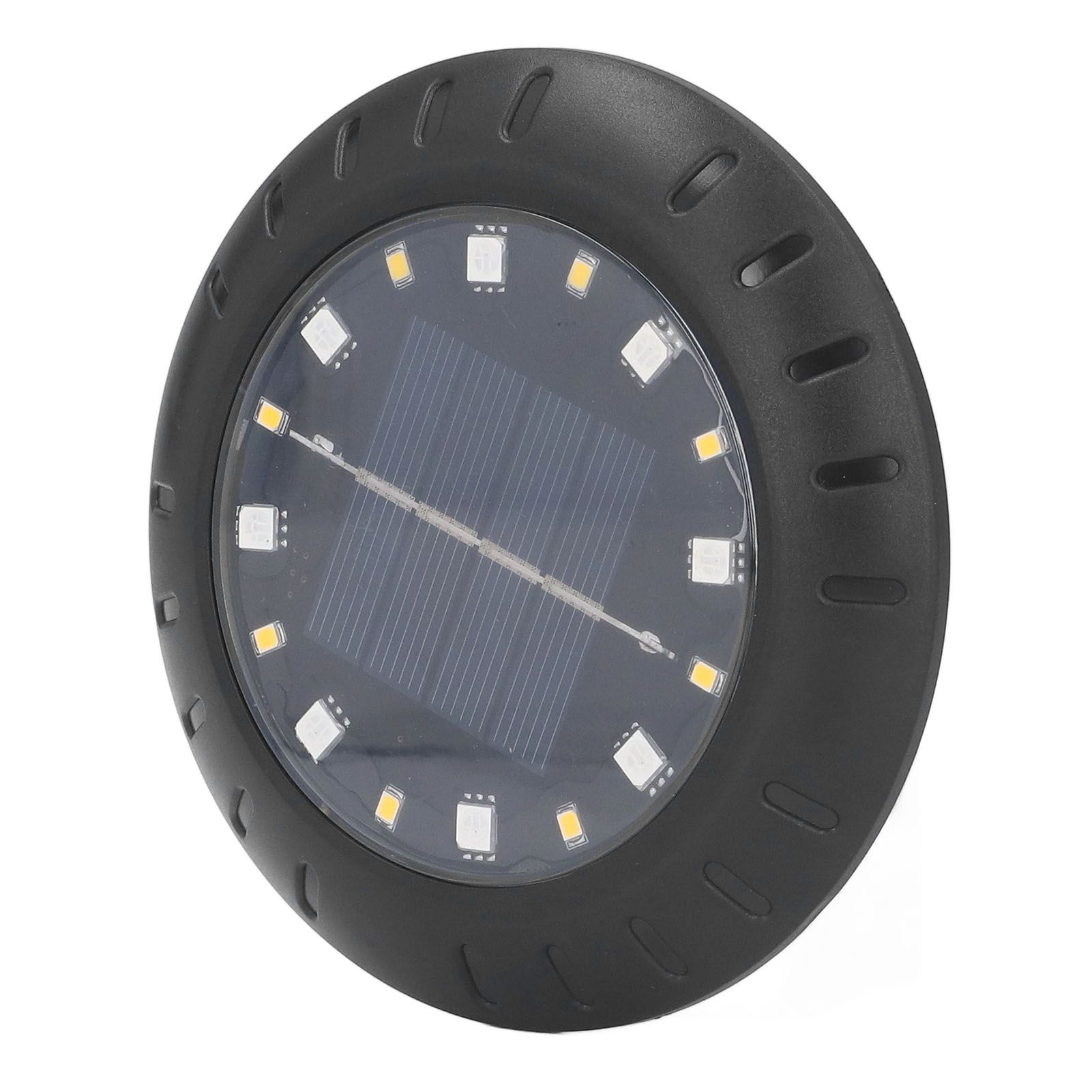 Solar Ground Lights Automatic Charging RGB LED Lamp Beads IP67 Waterproof Warm White Ground Lights Outdoor - Image 7