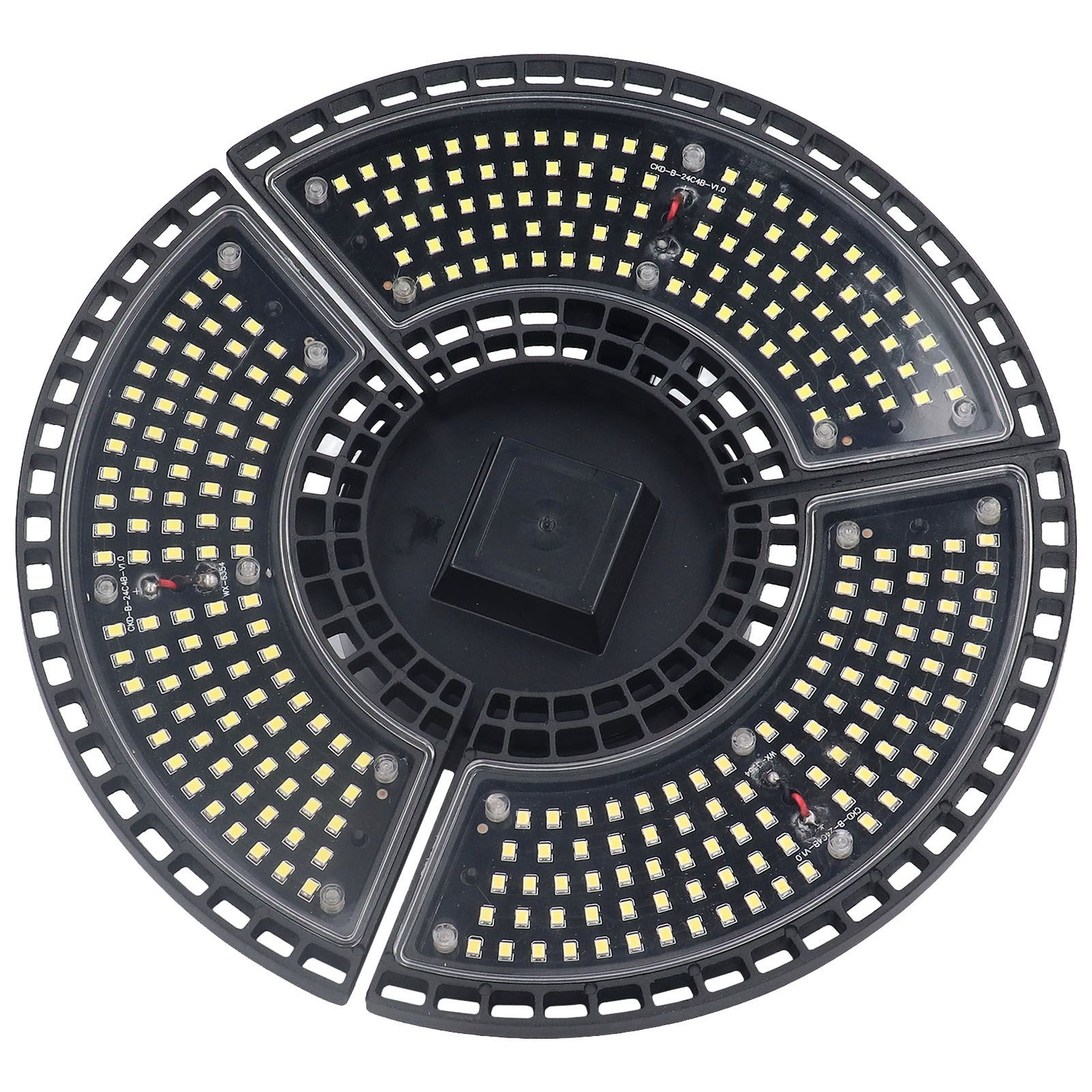 LED Bay Light 60W Waterproof 288 Lamp Beads Foldable 3 Leaf E26 E27 Garage Light for Basements 100 to 277V - Image 8