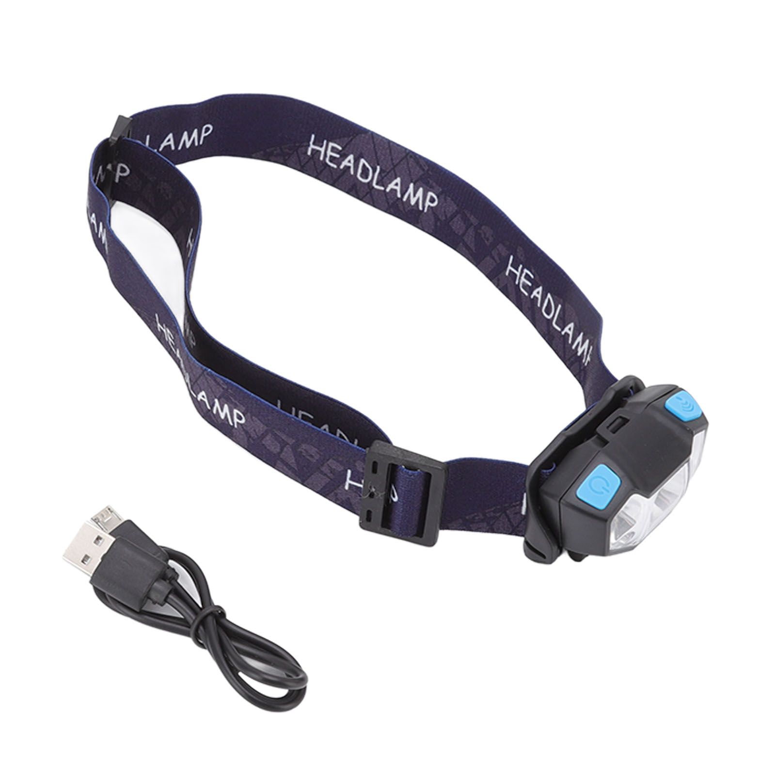 LED Headlamp 5 Level Lighting Modes USB Charging Lightweight Sensor Headlight LED Head Light for Outdoor Camping - Image 3