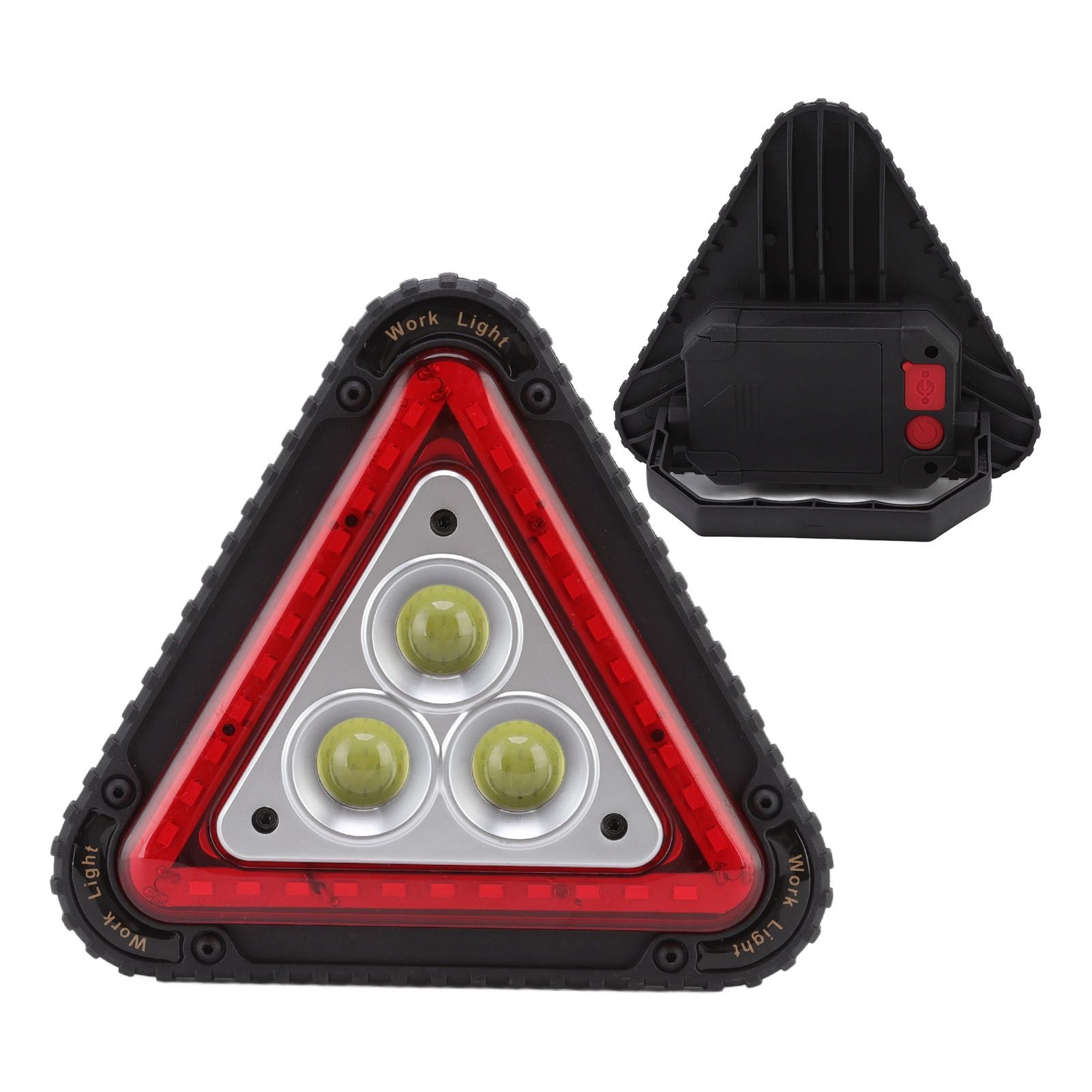 COB Work Light Triangle Multifunctional Warning Red Floodlight USB Charging Car Repairing Floodlight for Car Emergency - Image 8