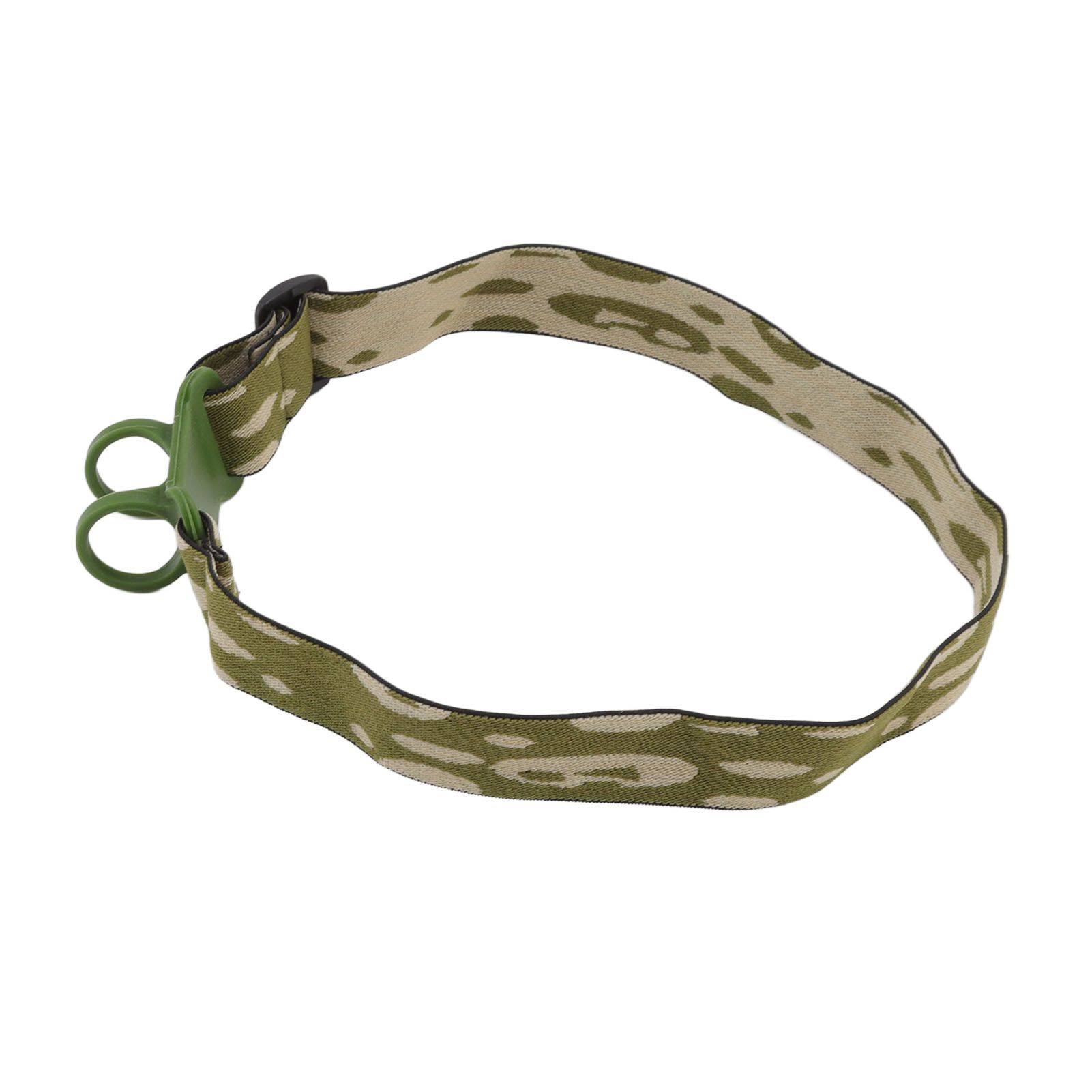 Elastic Headlamp Strap Adjustable Headlight Band Outdoor Riding Headlight Belt for 22 to 32mm Diameter Torches - Image 3