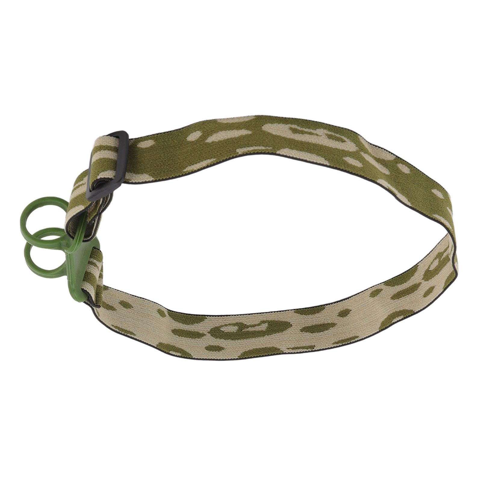 Elastic Headlamp Strap Adjustable Headlight Band Outdoor Riding Headlight Belt for 22 to 32mm Diameter Torches - Image 8
