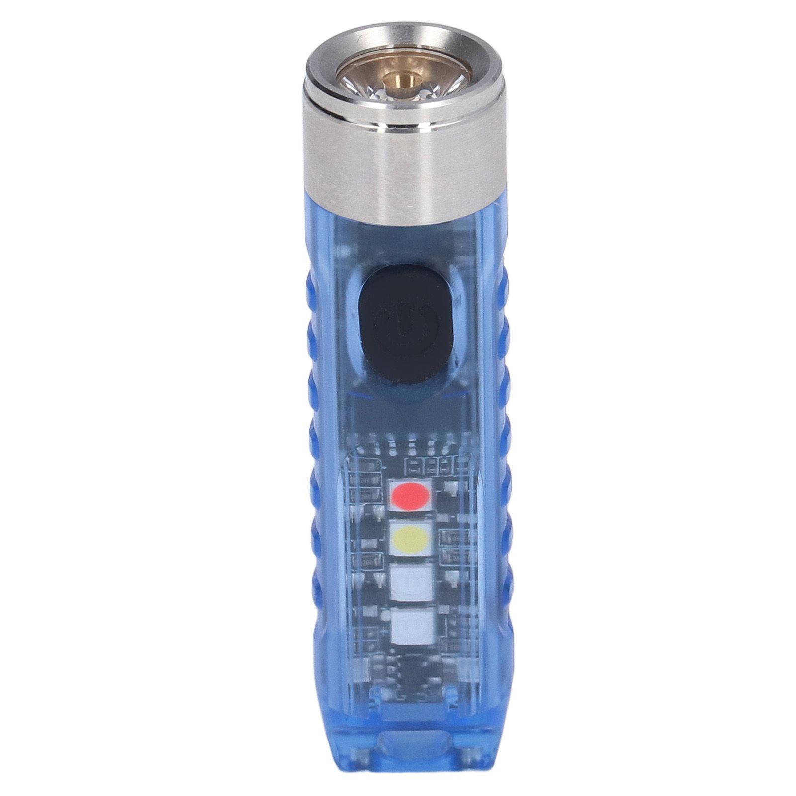 Keychain Flashlight 10 Lighting Modes 5LED TYPE C Fast Charging IP65 Waterproof Portable Keychain Light with Magnetic Base Blue - Image 6