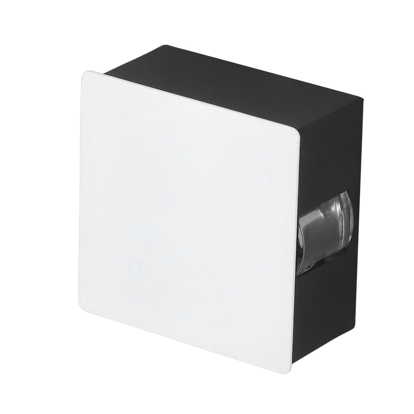 Beam Wall Light Quadrate Design Retro Warm Light 3W Unilateral Lighting LED Wall Lamp AC85 to 265V for Hotel White Shell - Image 2