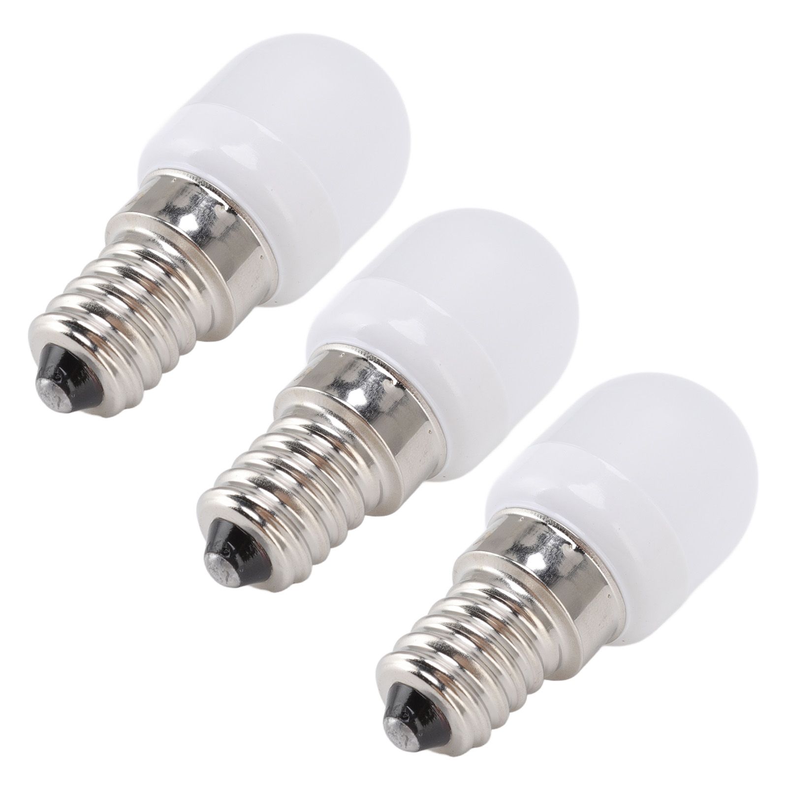 10Pcs E14 Light Bulb Stainless Steel 1.5W 220V LED Bulb for Chandelier Ceiling Cabinet Wall Table Lamps Warm White Light - Image 5